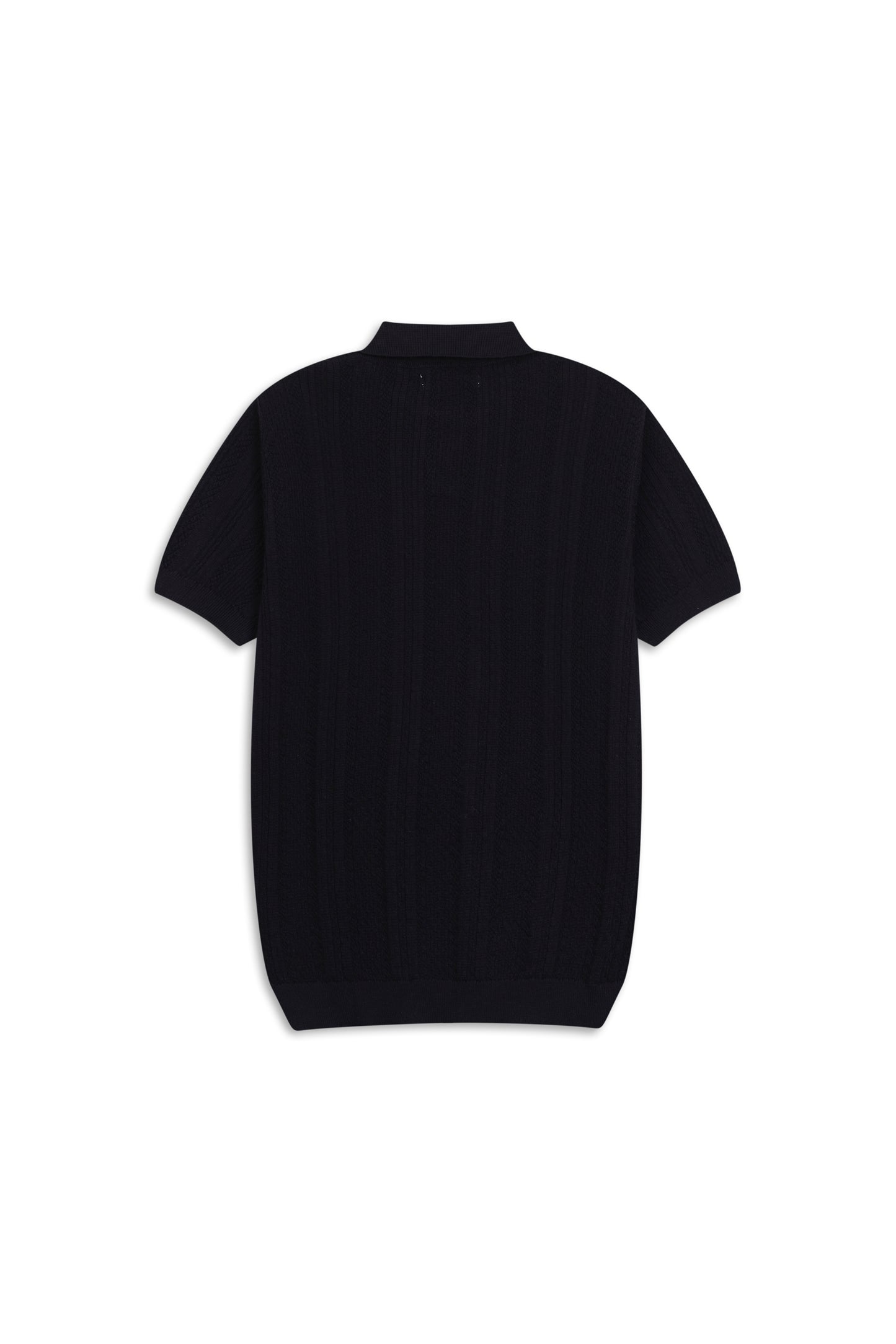 OLD MONEY SOLID TEXTURED JOHNNY POLO