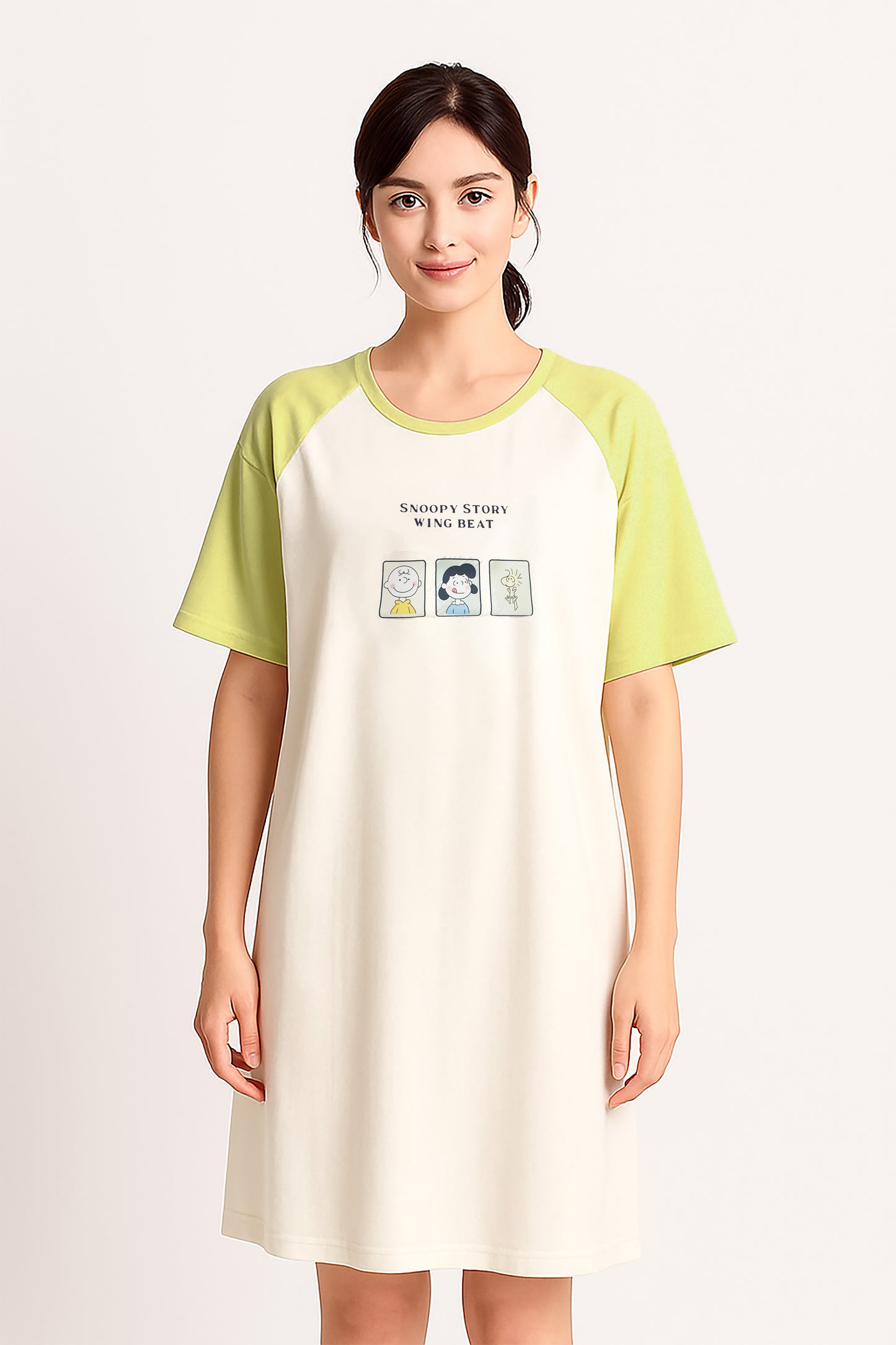 Super soft long shirt with artwork