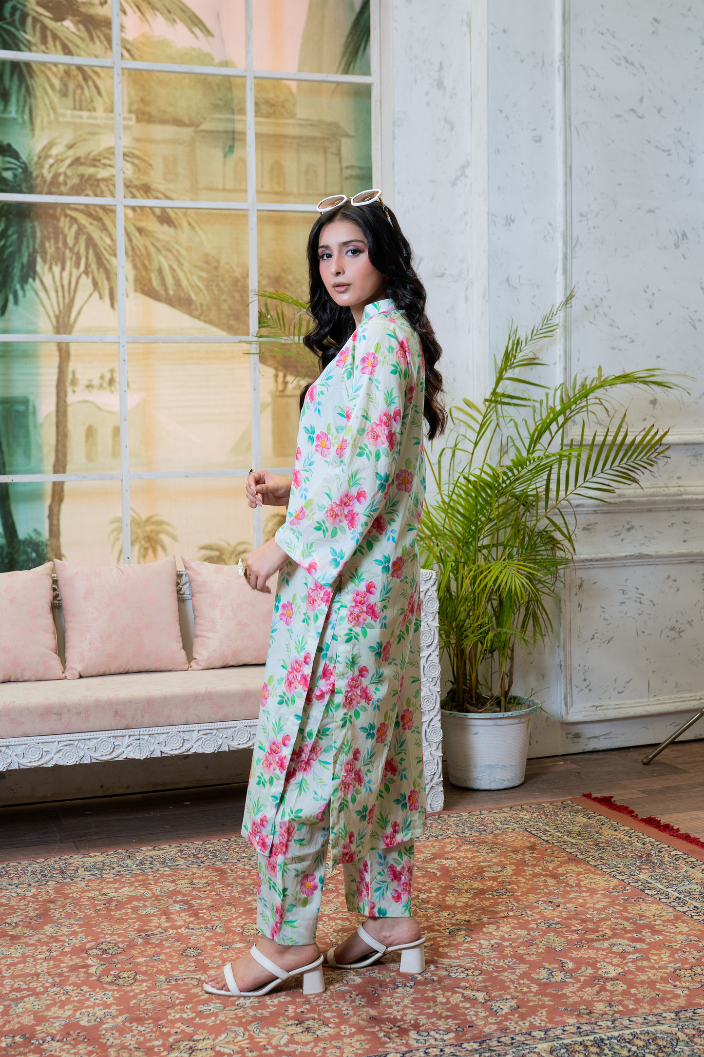 Blush Garden Lawn 2 Piece Suit Pret