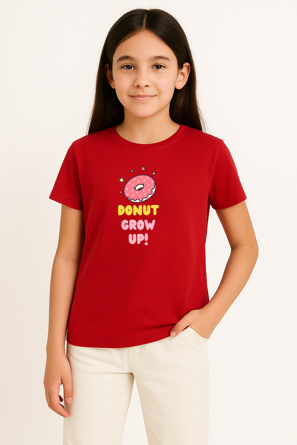 GIRLS T-SHIRT WITH ARTWORK