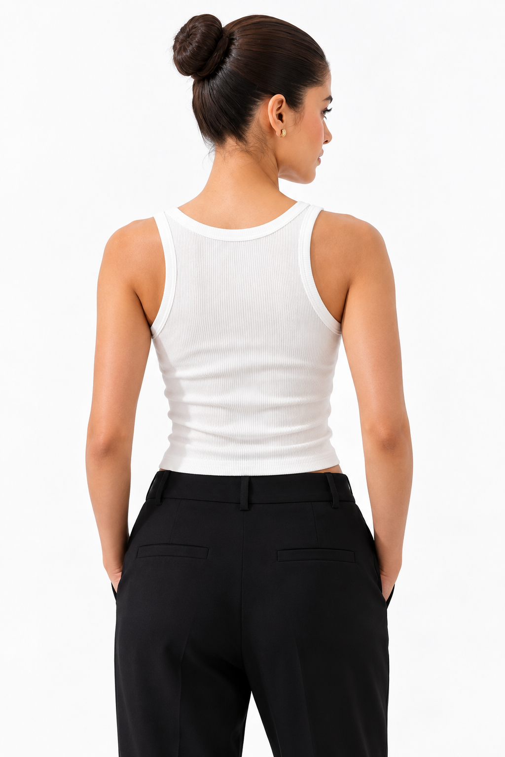 Essential Ribbed Sleeveless Top