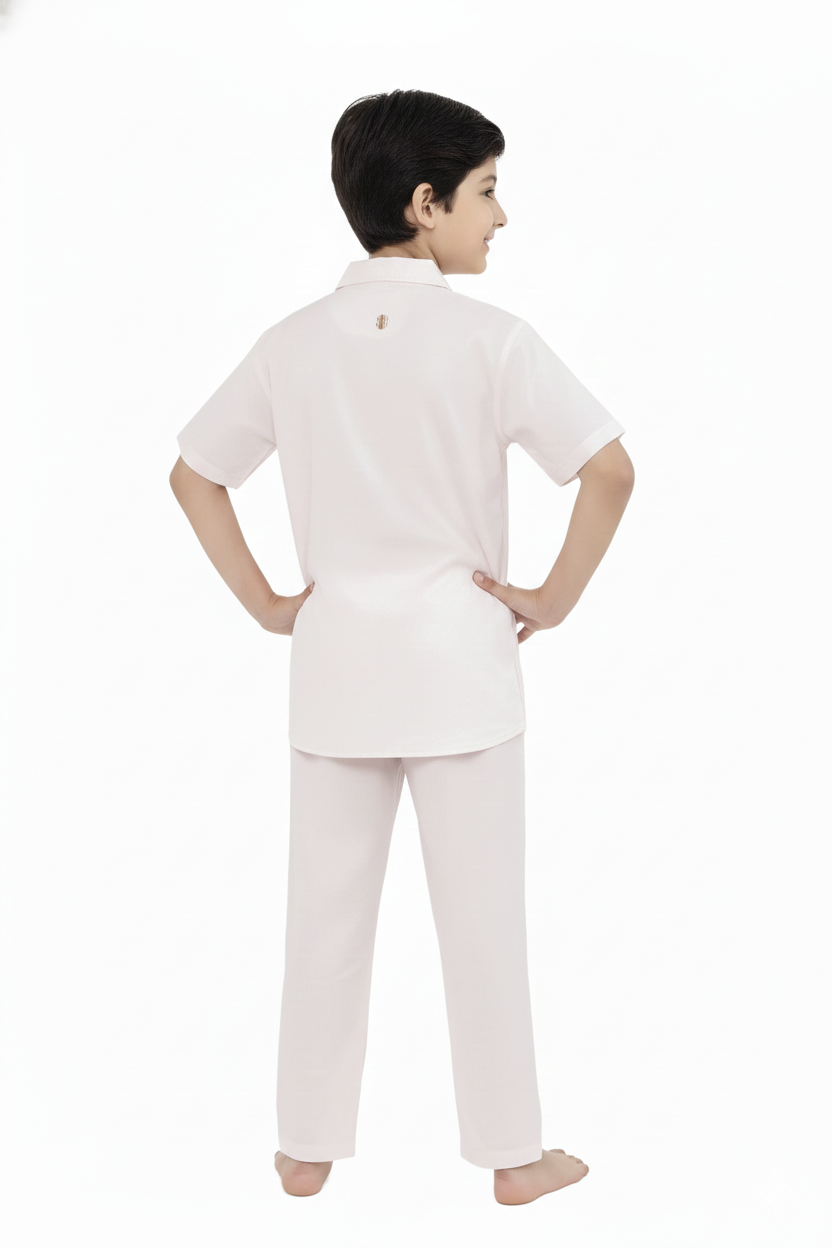 BOYS RESORT COLLAR SET