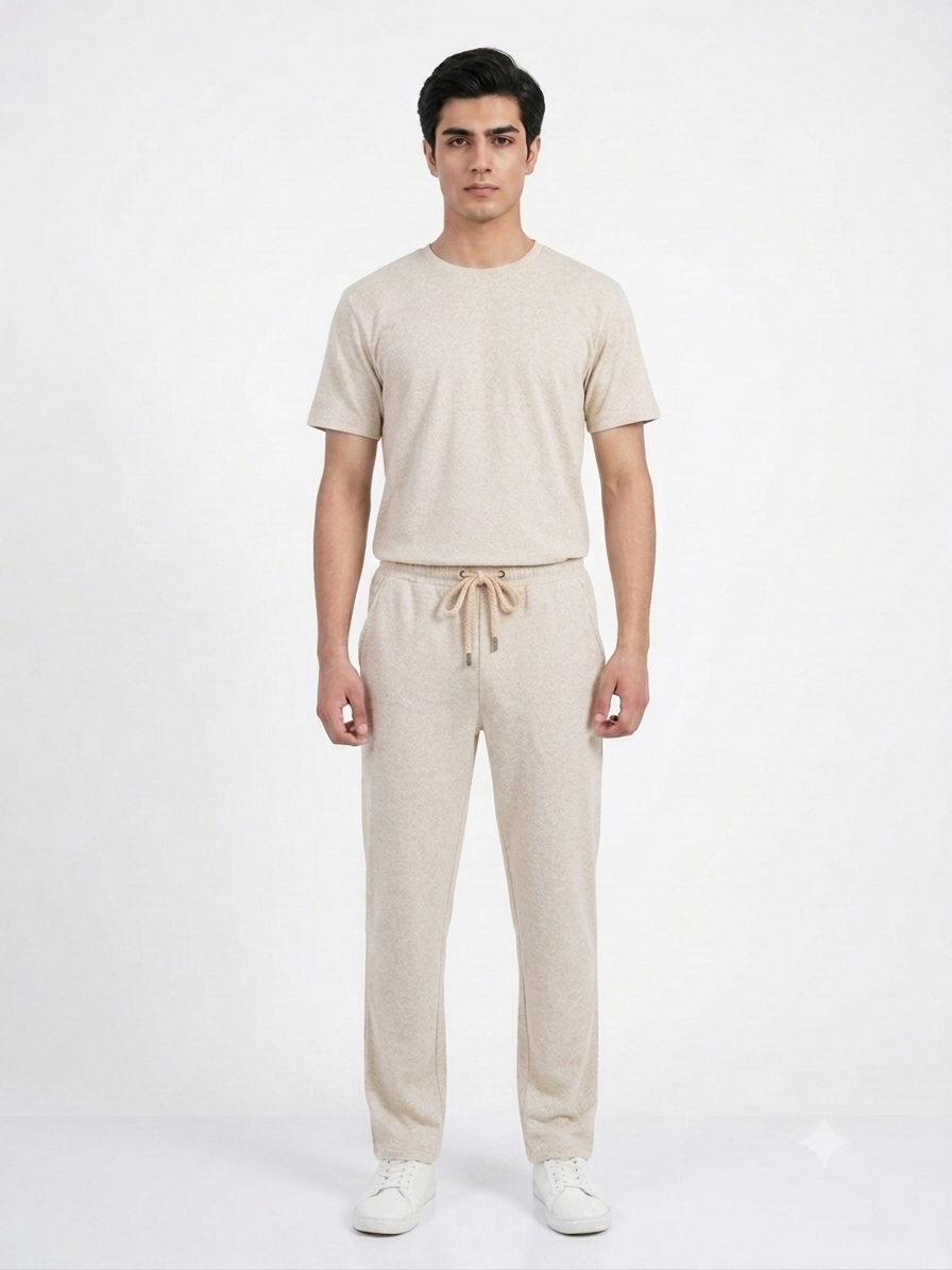 Men Trouser Chain Melange