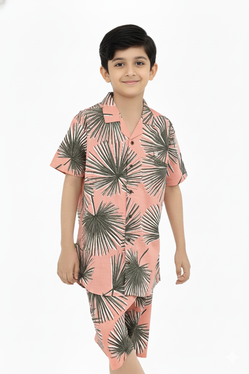 Boys Resort Collar Set