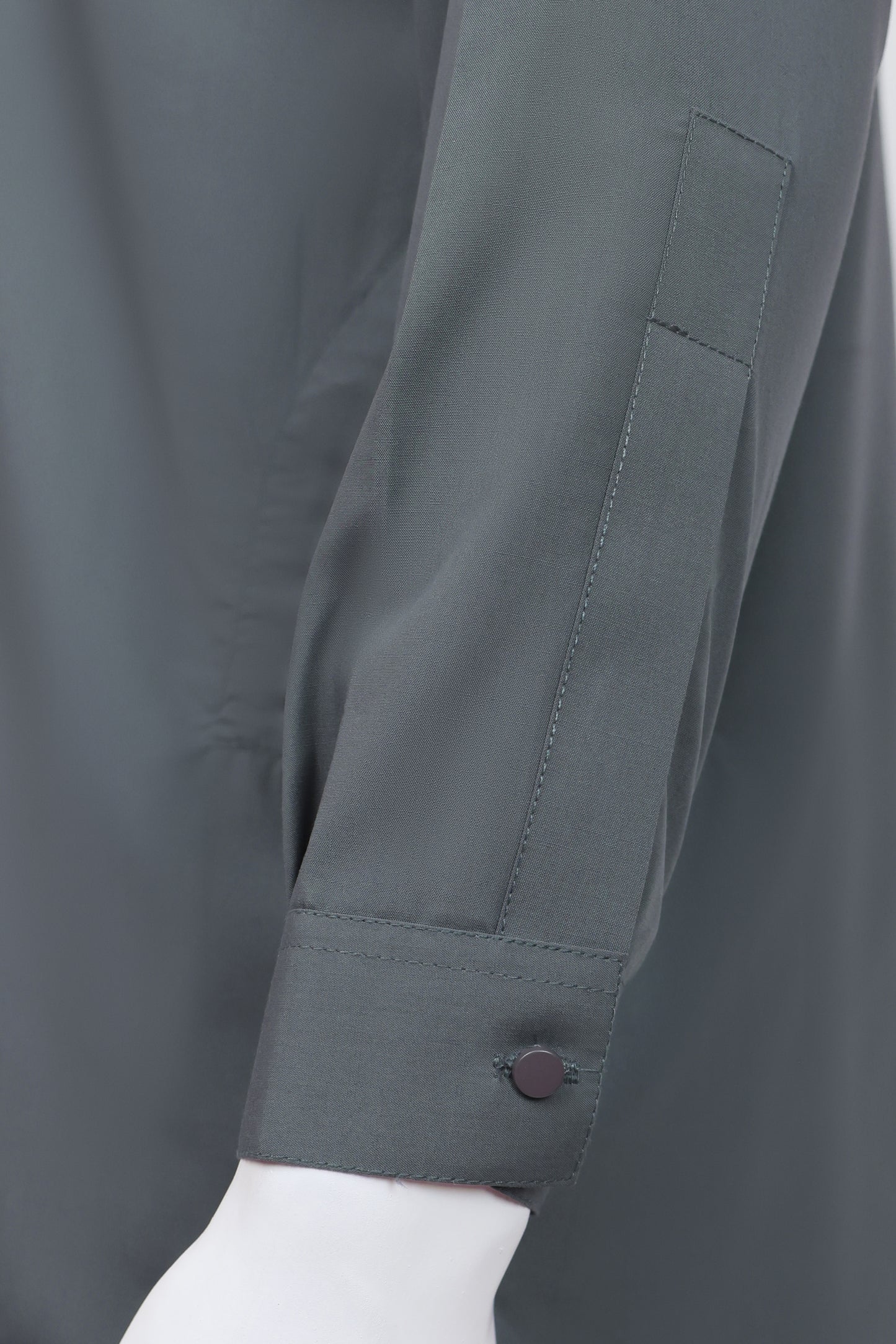 Charcoal Grey Ban Collar Kameez Pajama