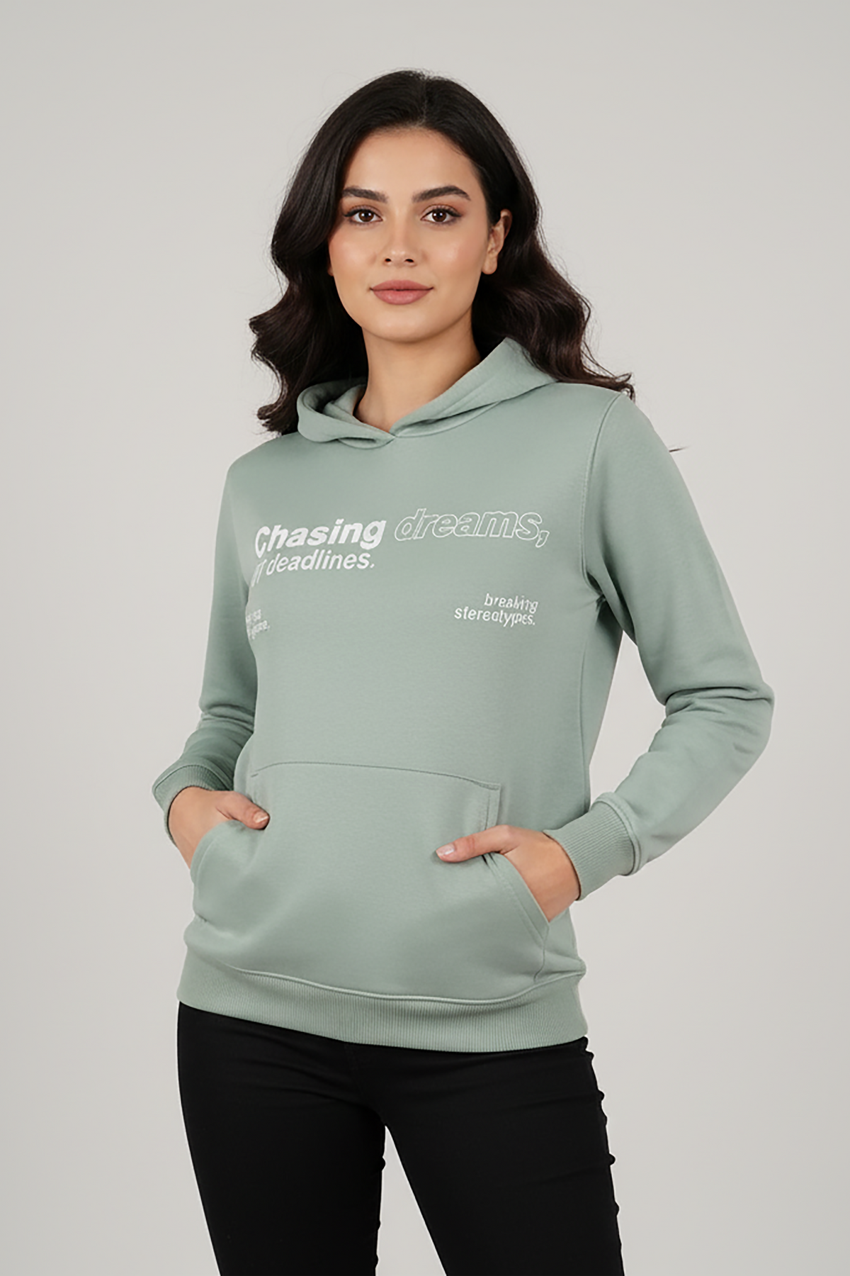 Graphic Fleece Hoodie