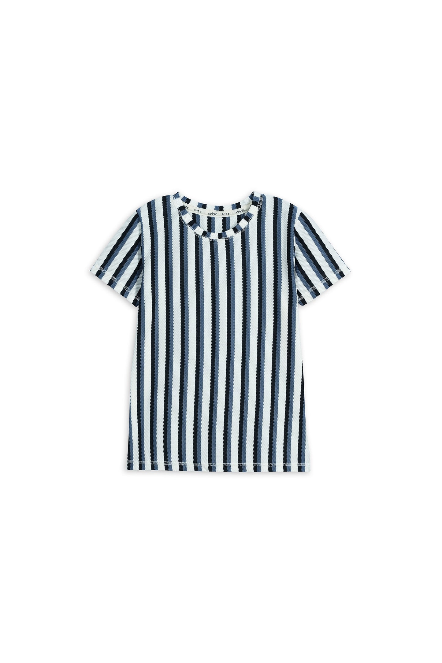 Boys Blue Stripe Popcorn Cord Set