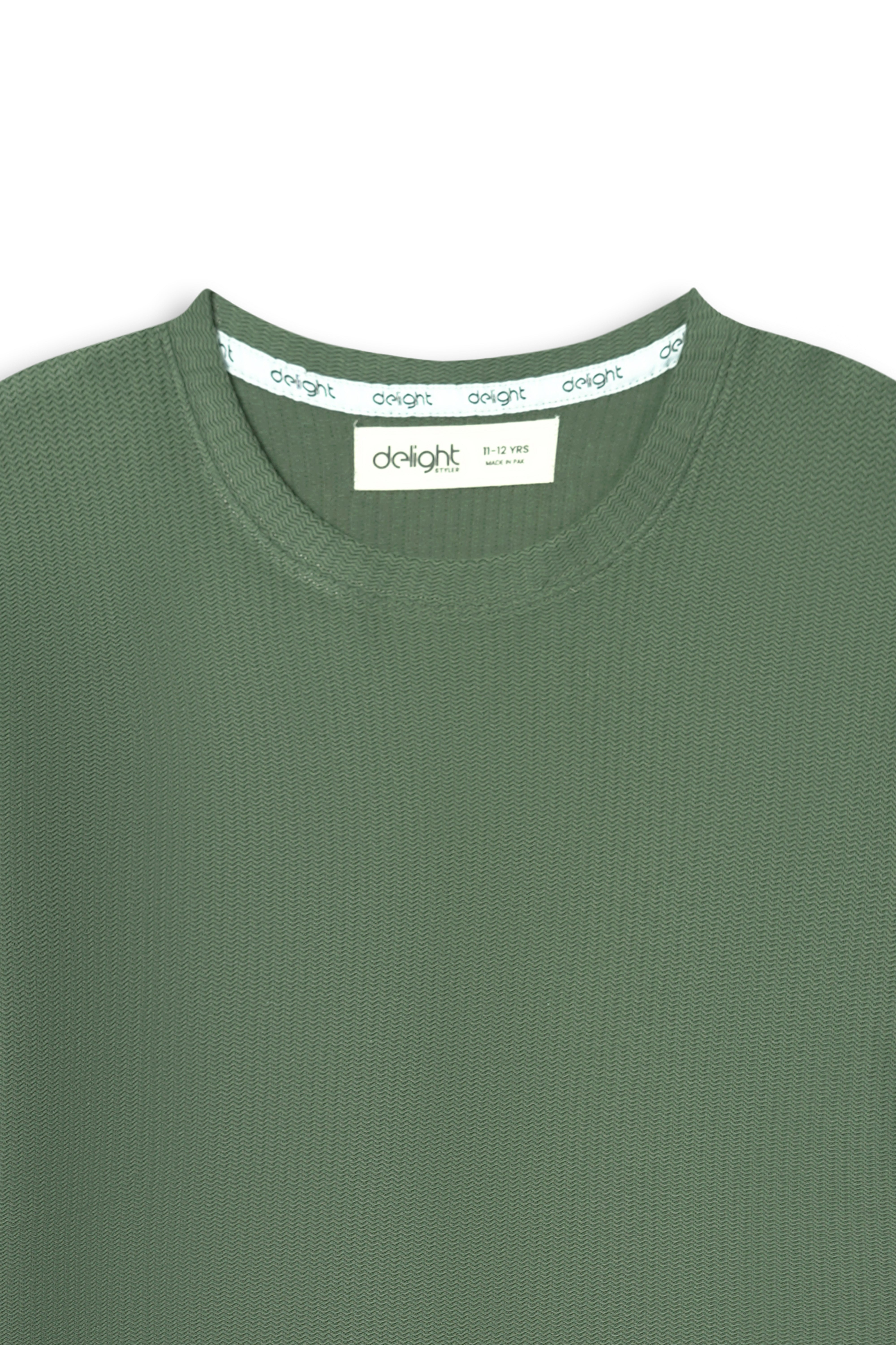 Vertical Waffle Grid Tee