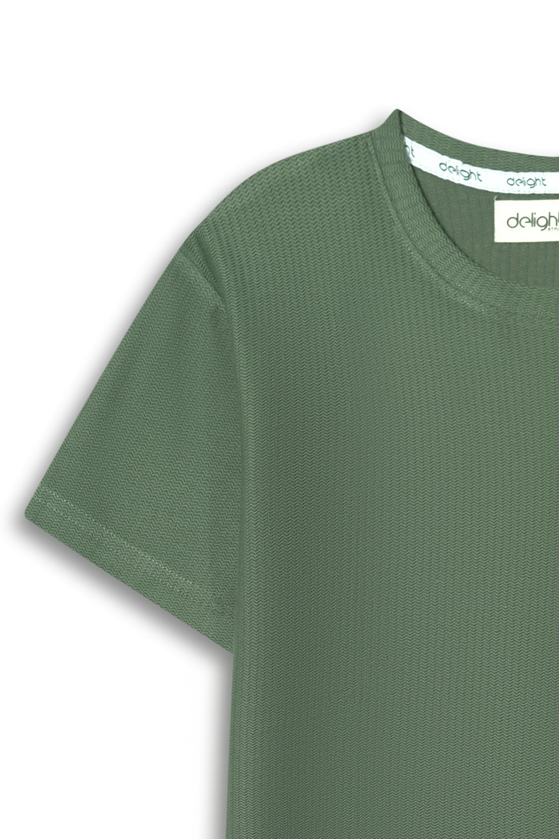 Vertical Waffle Grid Tee