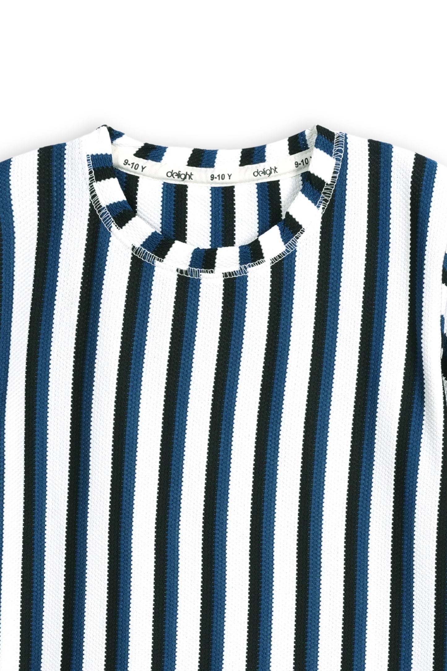 Navy Stripe Popcorn Co-Ord Set