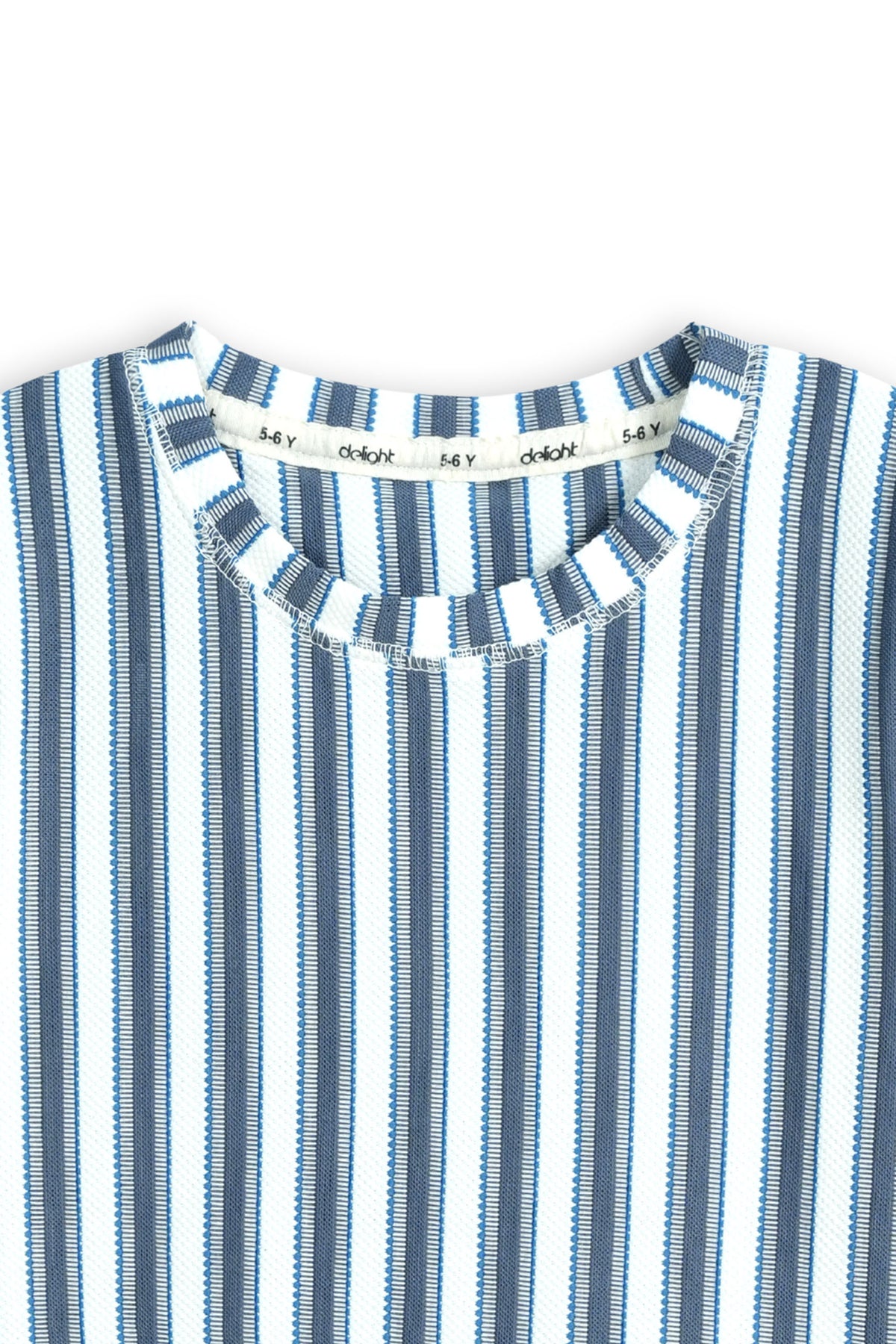 Ocean Stripe Textured Co-Ord Set