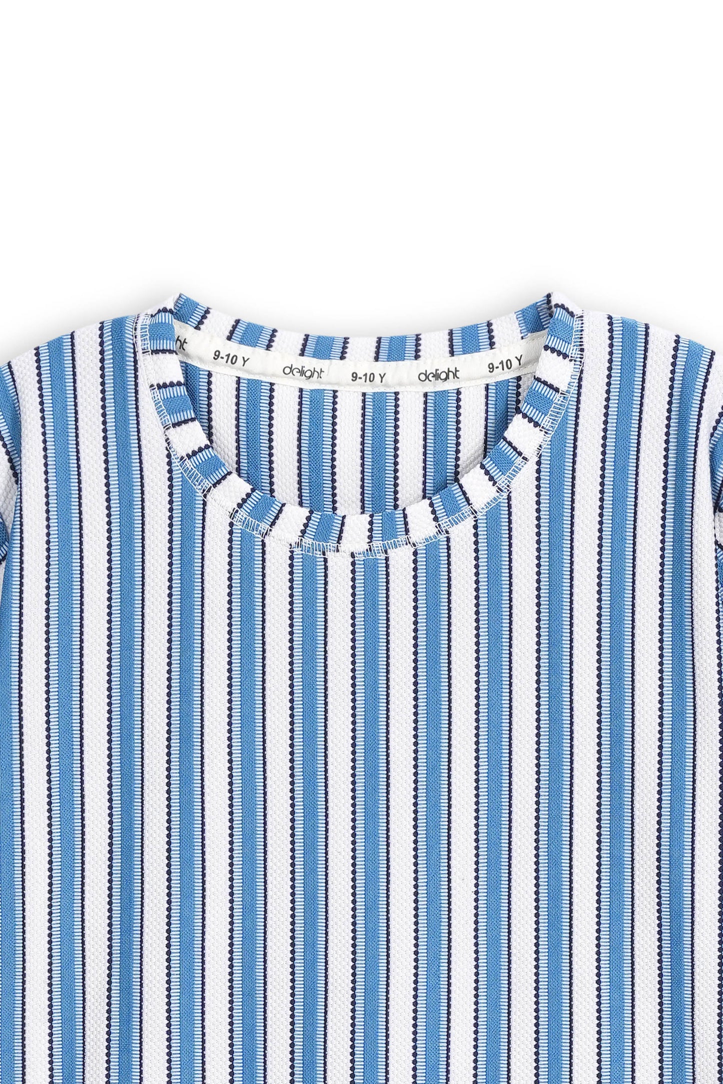 Riviera Blue Stripe Co-Ord Set