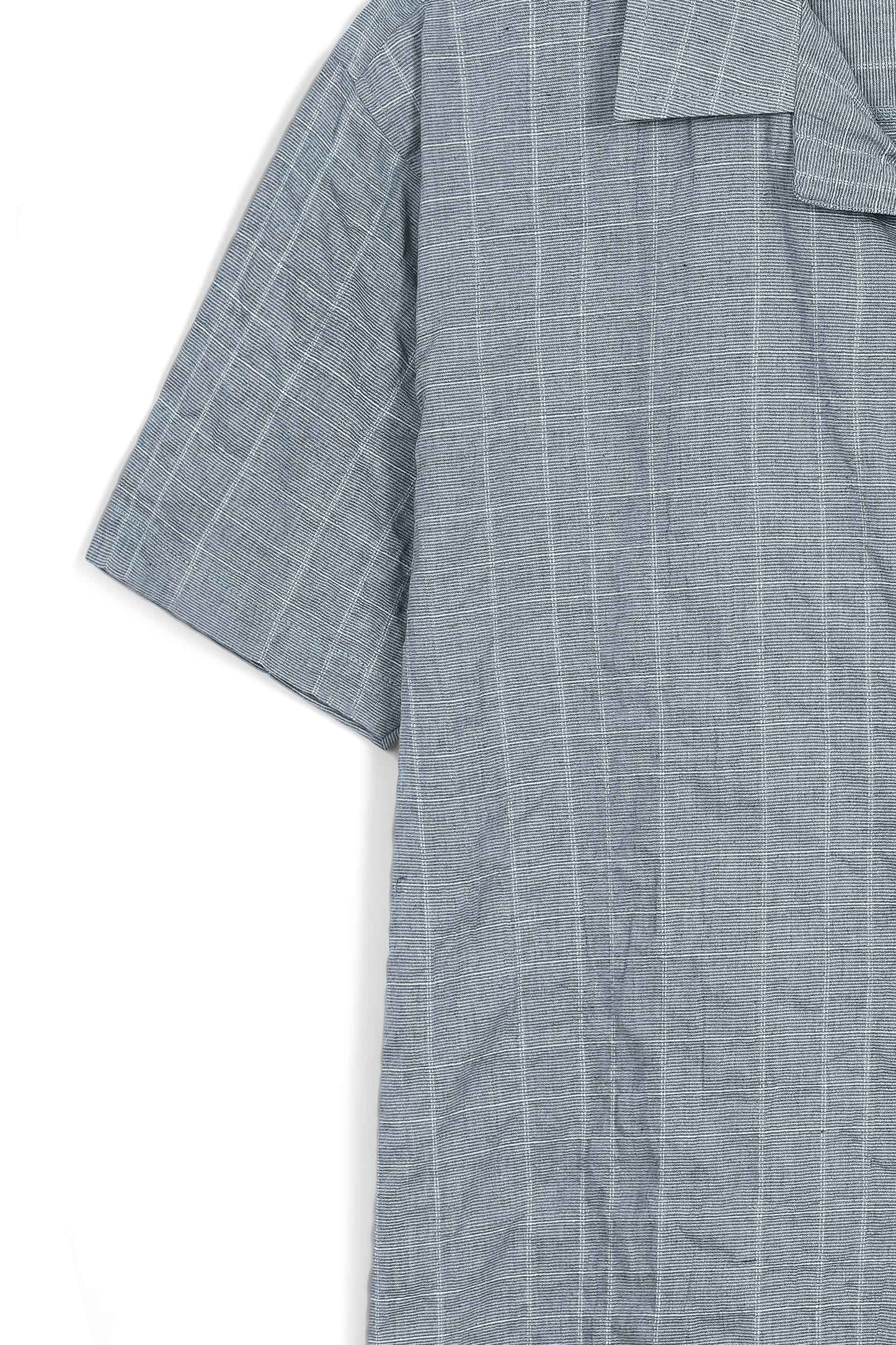 Stone Grey Resort Collar Shirt