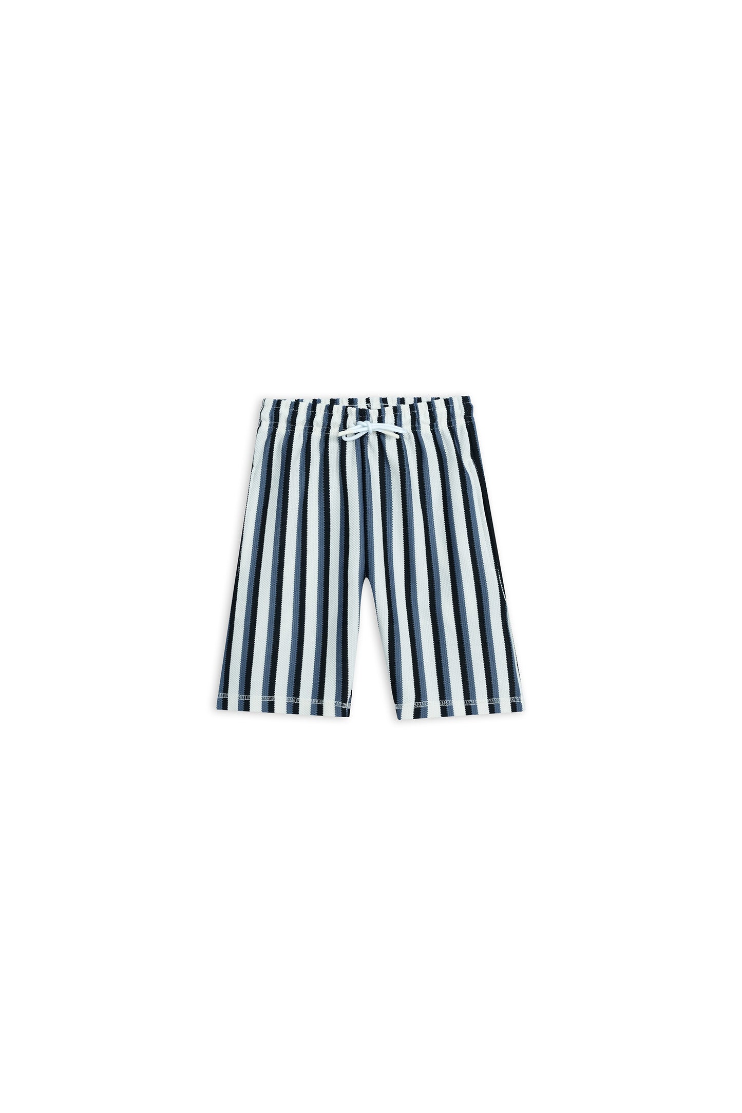 Boys Blue Stripe Popcorn Cord Set