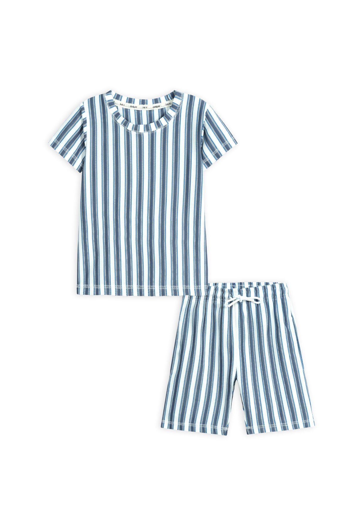 Ocean Stripe Textured Co-Ord Set