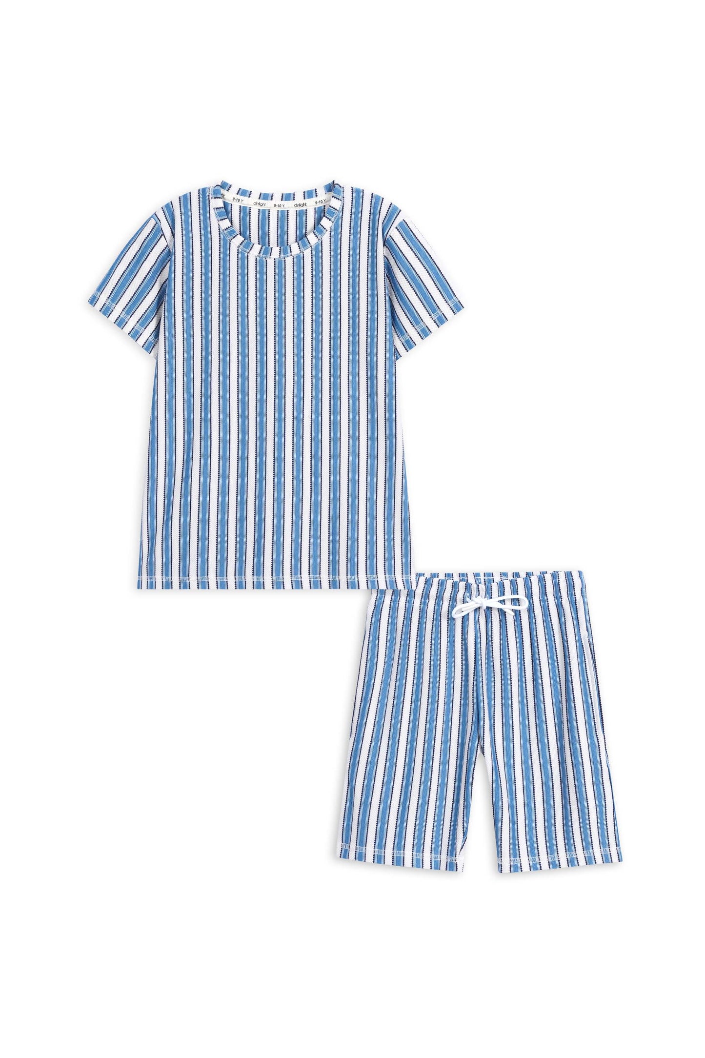 Riviera Blue Stripe Co-Ord Set
