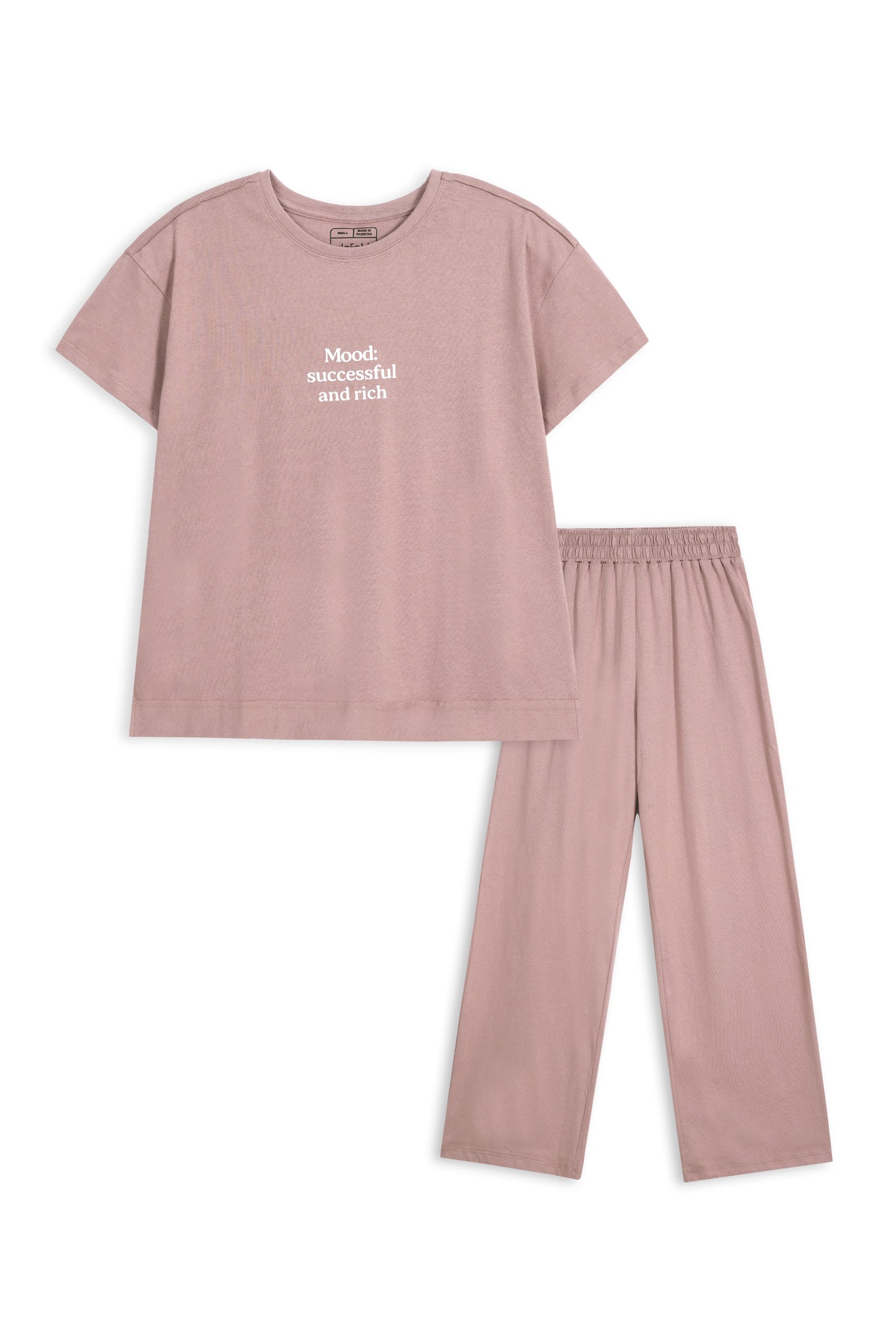 Relaxed Cotton Co-Ord Set