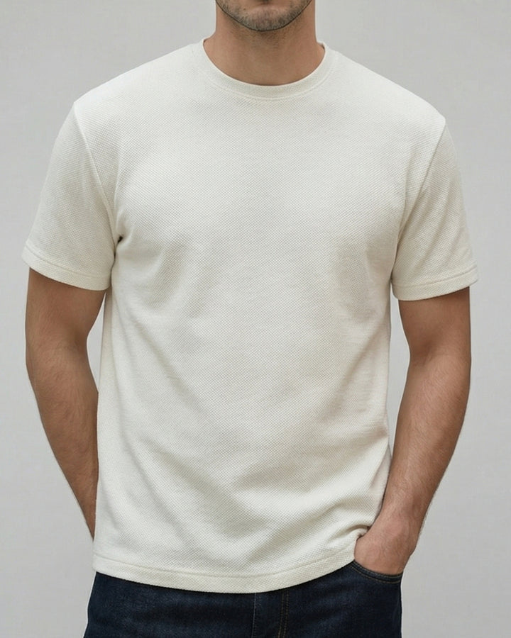 Raglan Popcorn Texture Tee