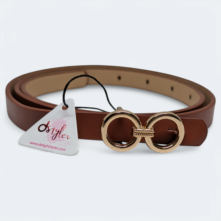 Women Fancy Buckle Maroon