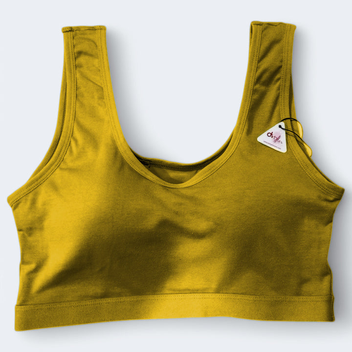 Women Bra Yellow Color