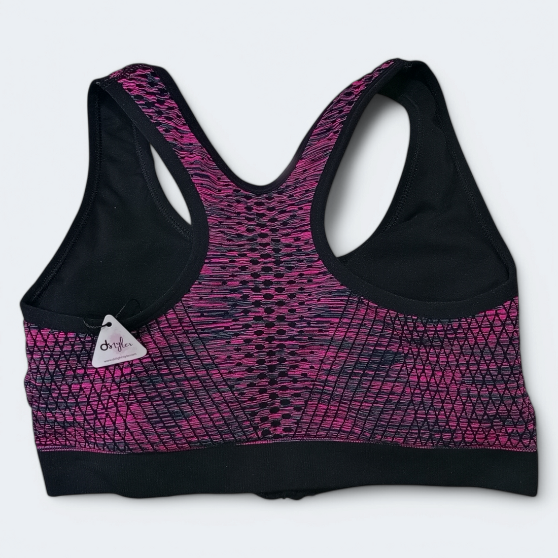 Zipper Front Wirefree Sports Bra