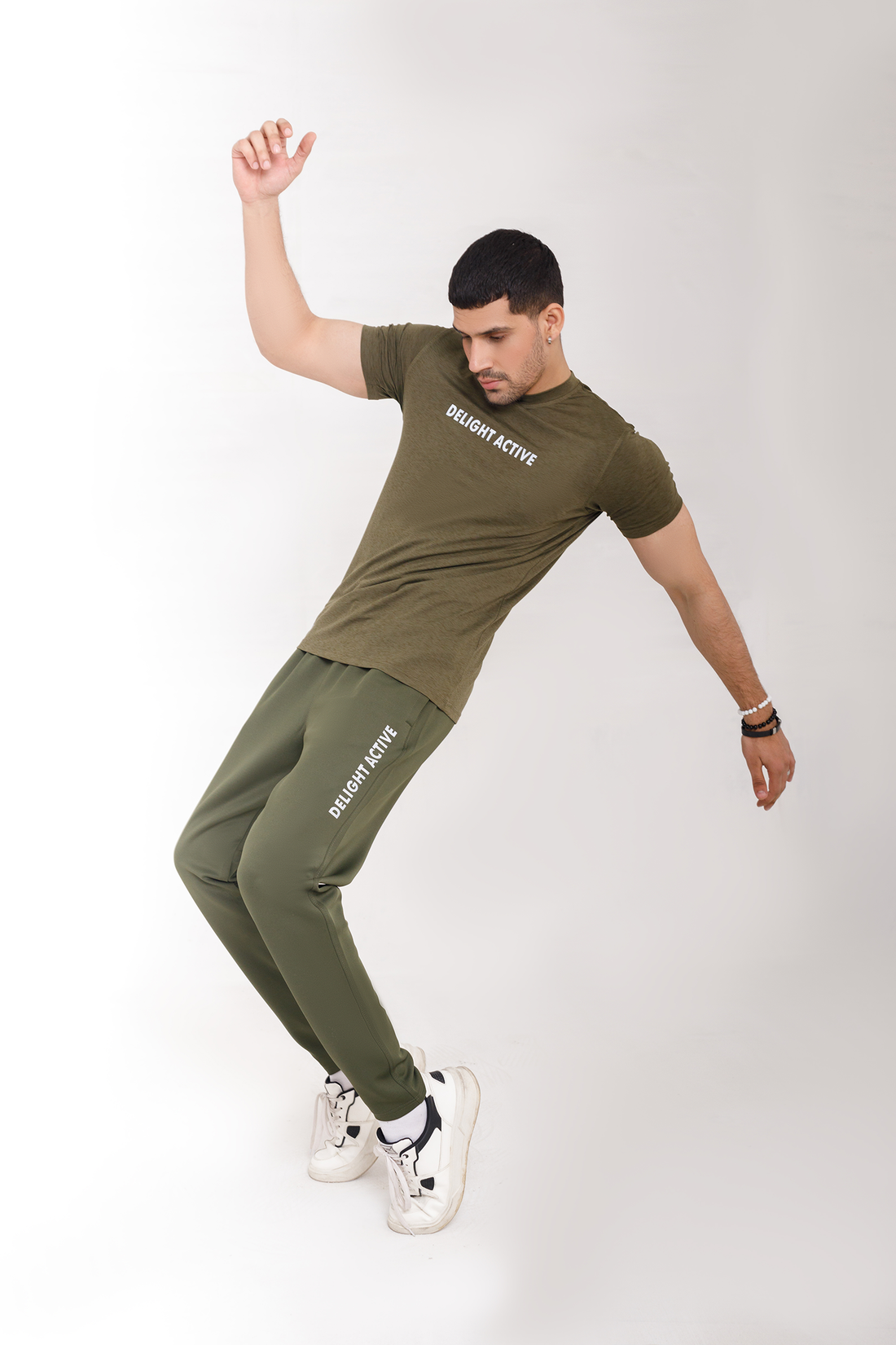 Men Active wear Olive Trouser