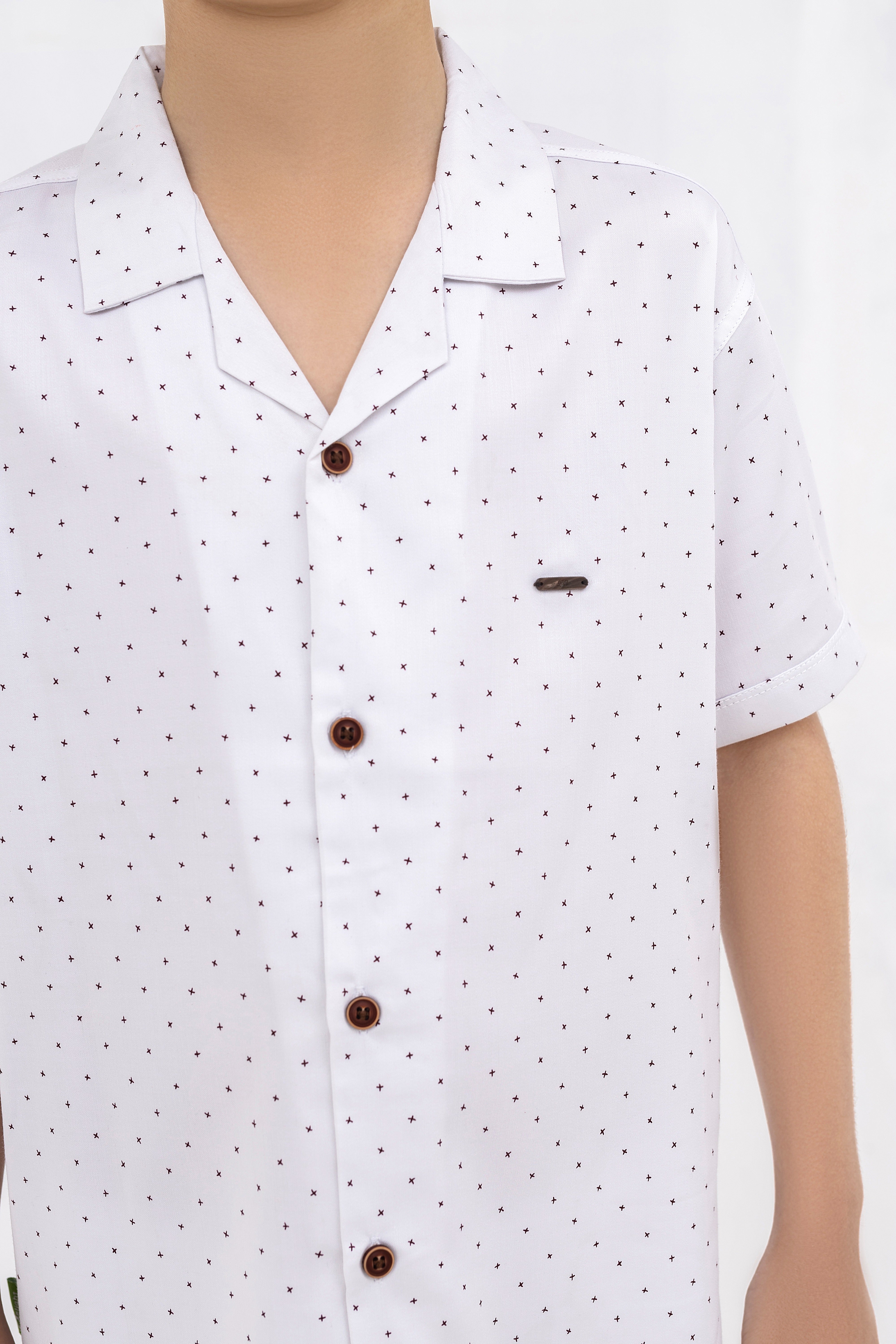 Boys Resort Collar Set