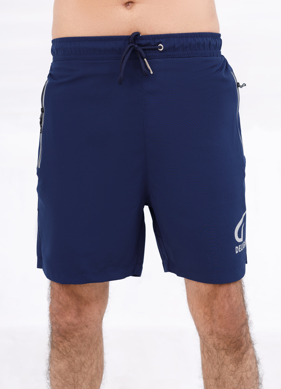 Men Active Wear Double Grip Short