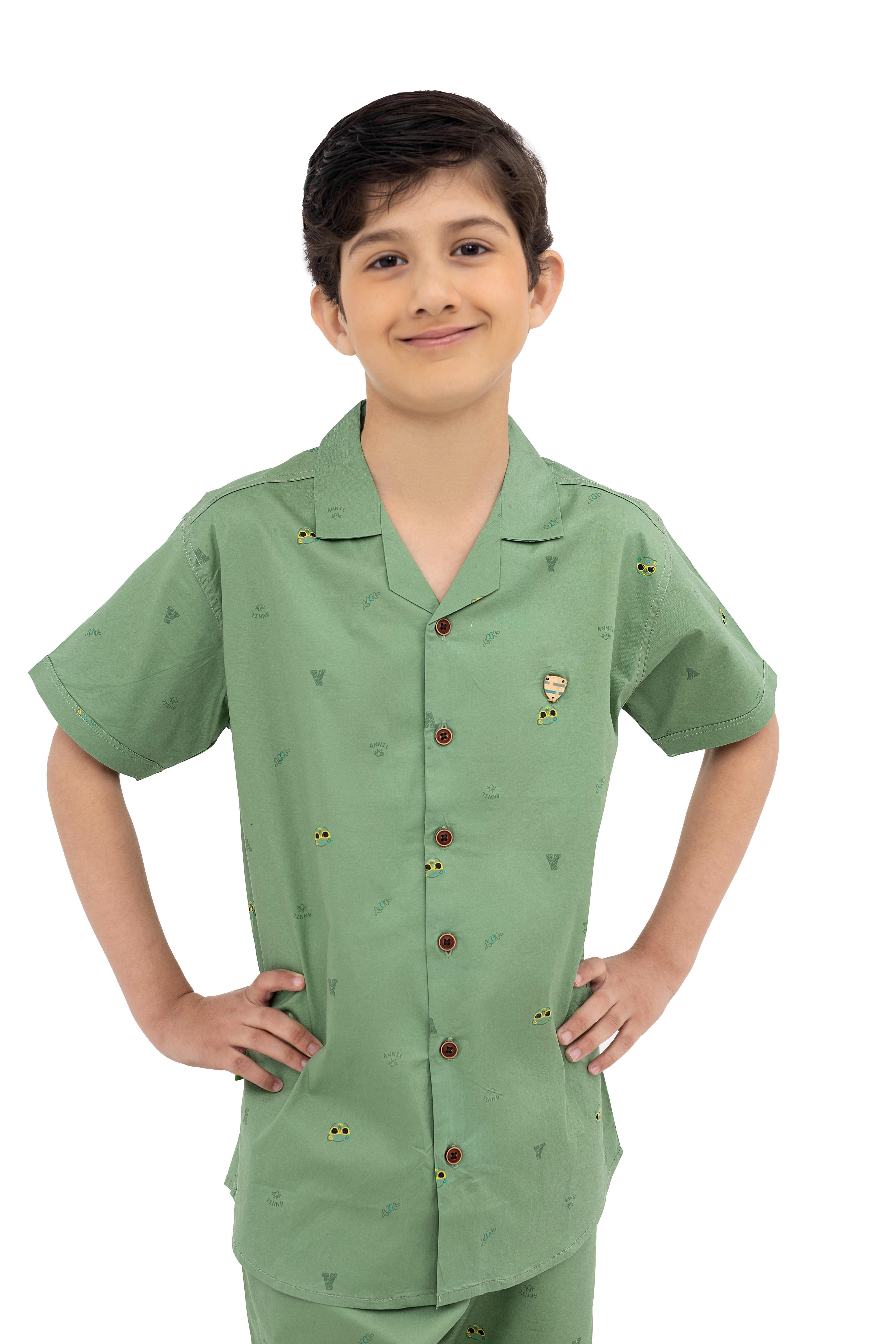 Boys Resort Collar Set