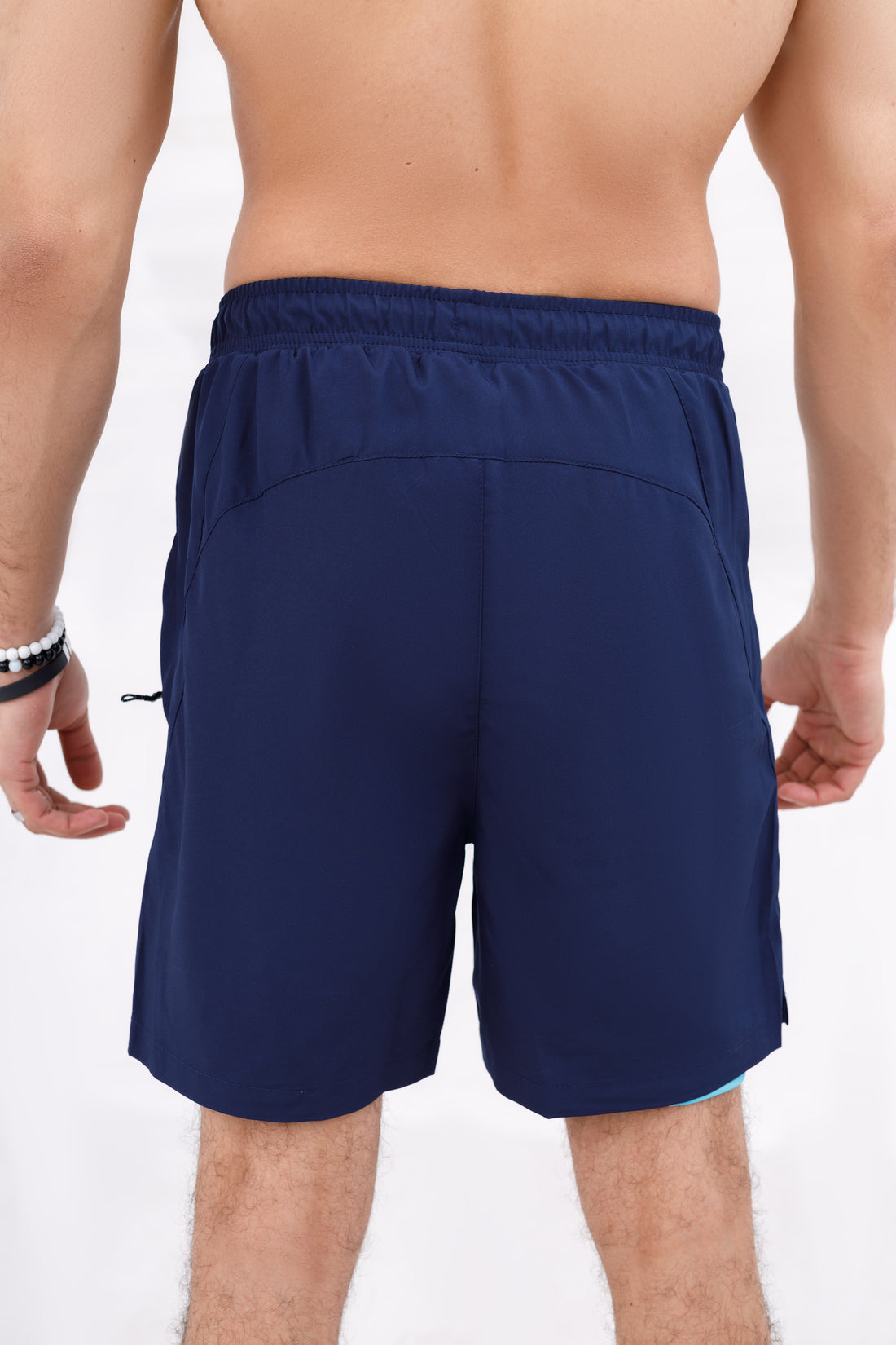 Men Active Wear Double Grip Short