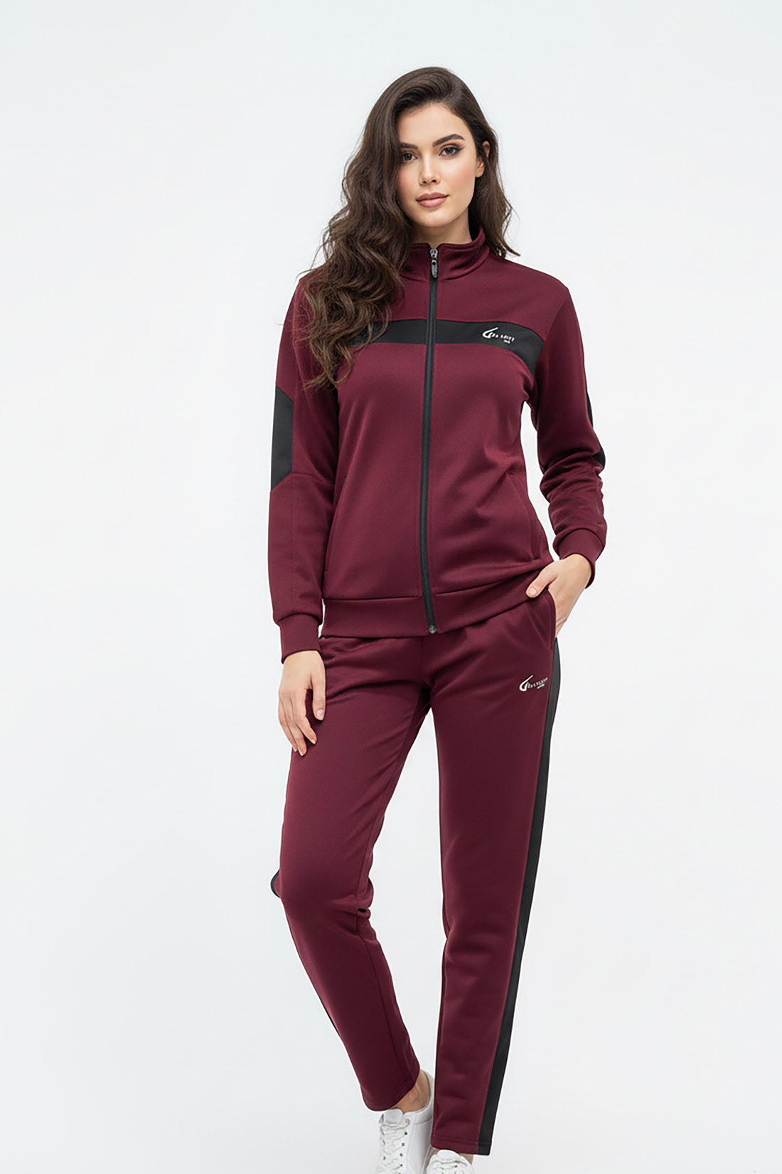 Sleek Panel Scuba Tracksuit