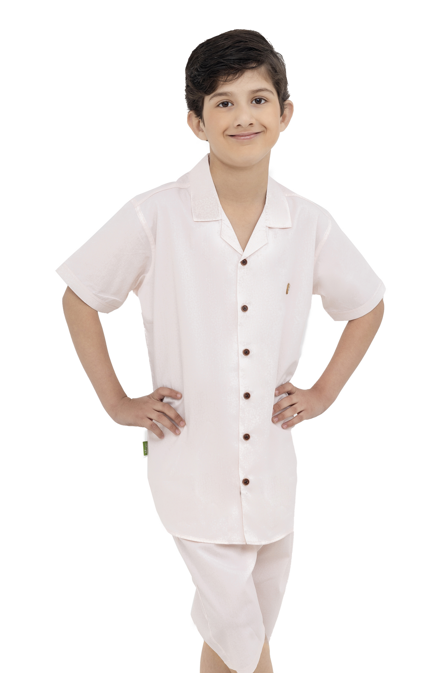 BOYS RESORT COLLAR SET