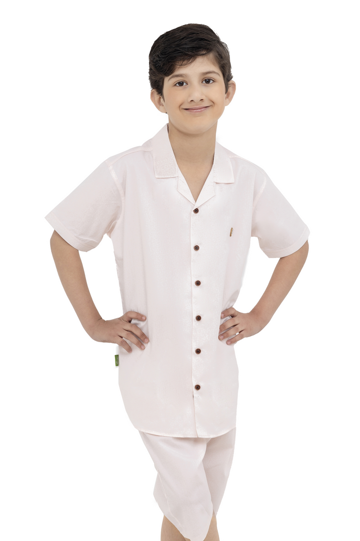 BOYS RESORT COLLAR SET