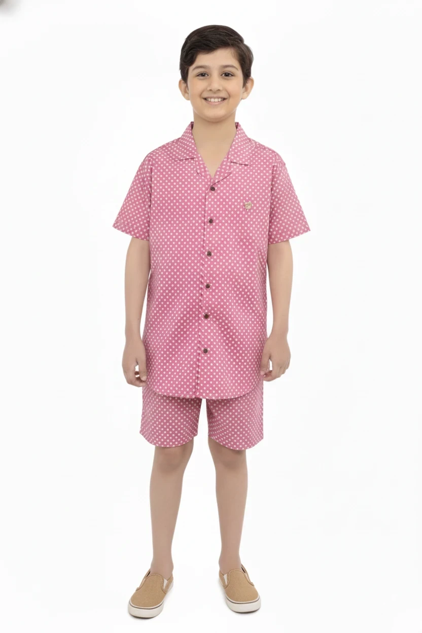 Boys Resort Collar Set