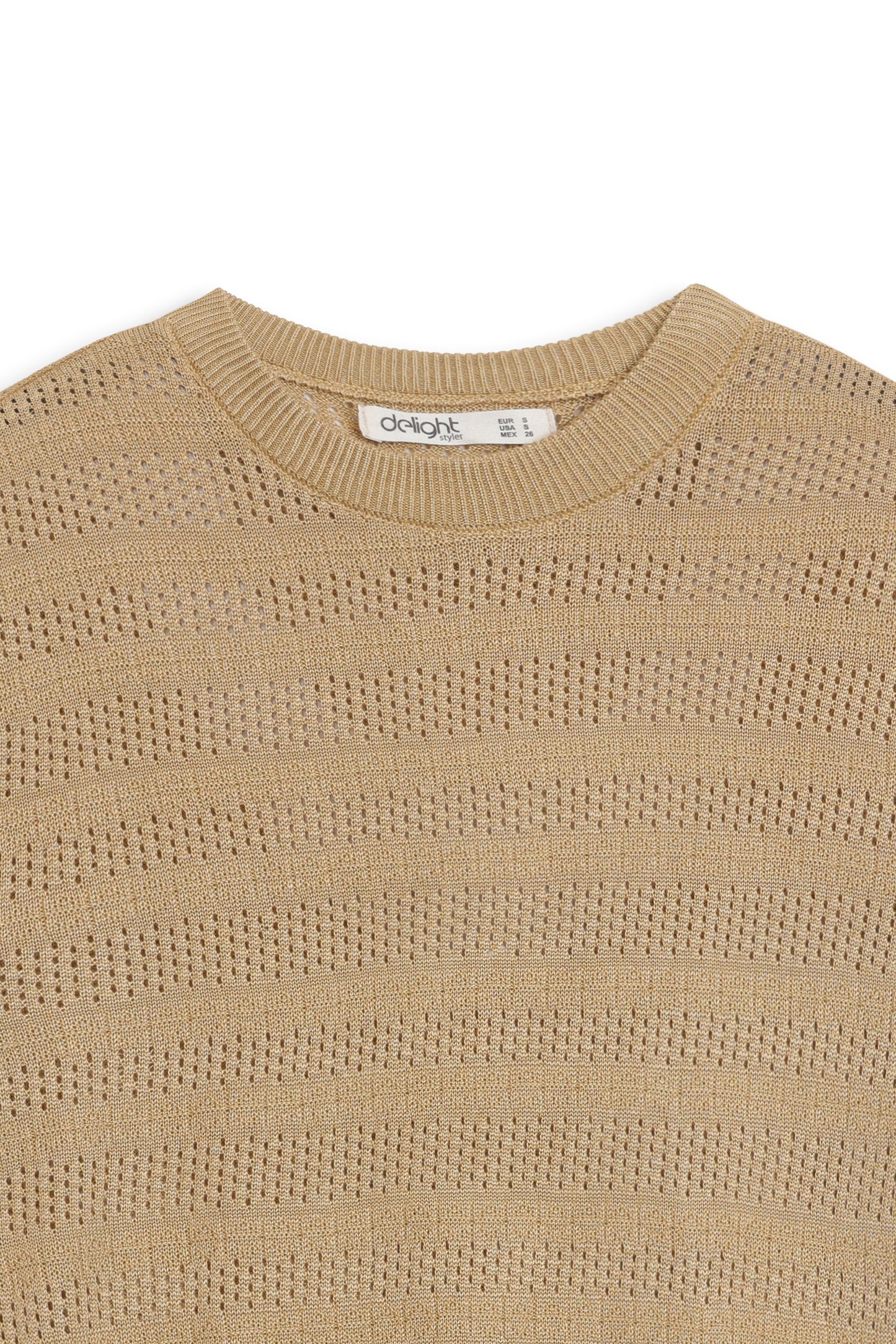Sand Dune Textured Knit Tee