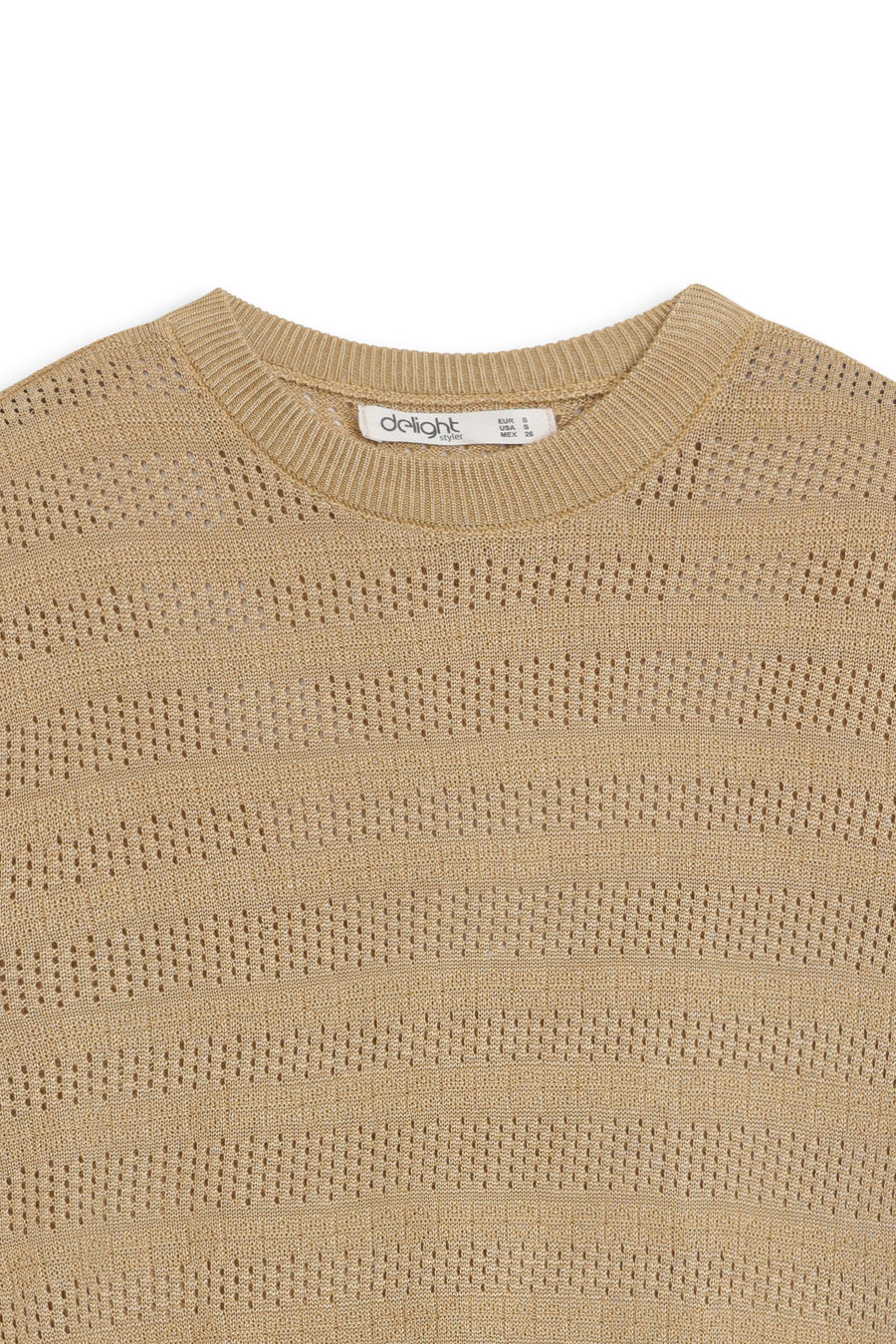 Sand Dune Textured Knit Tee