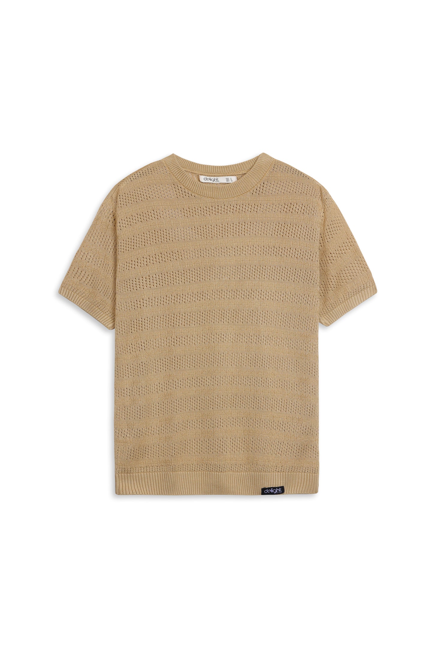 Sand Dune Textured Knit Tee