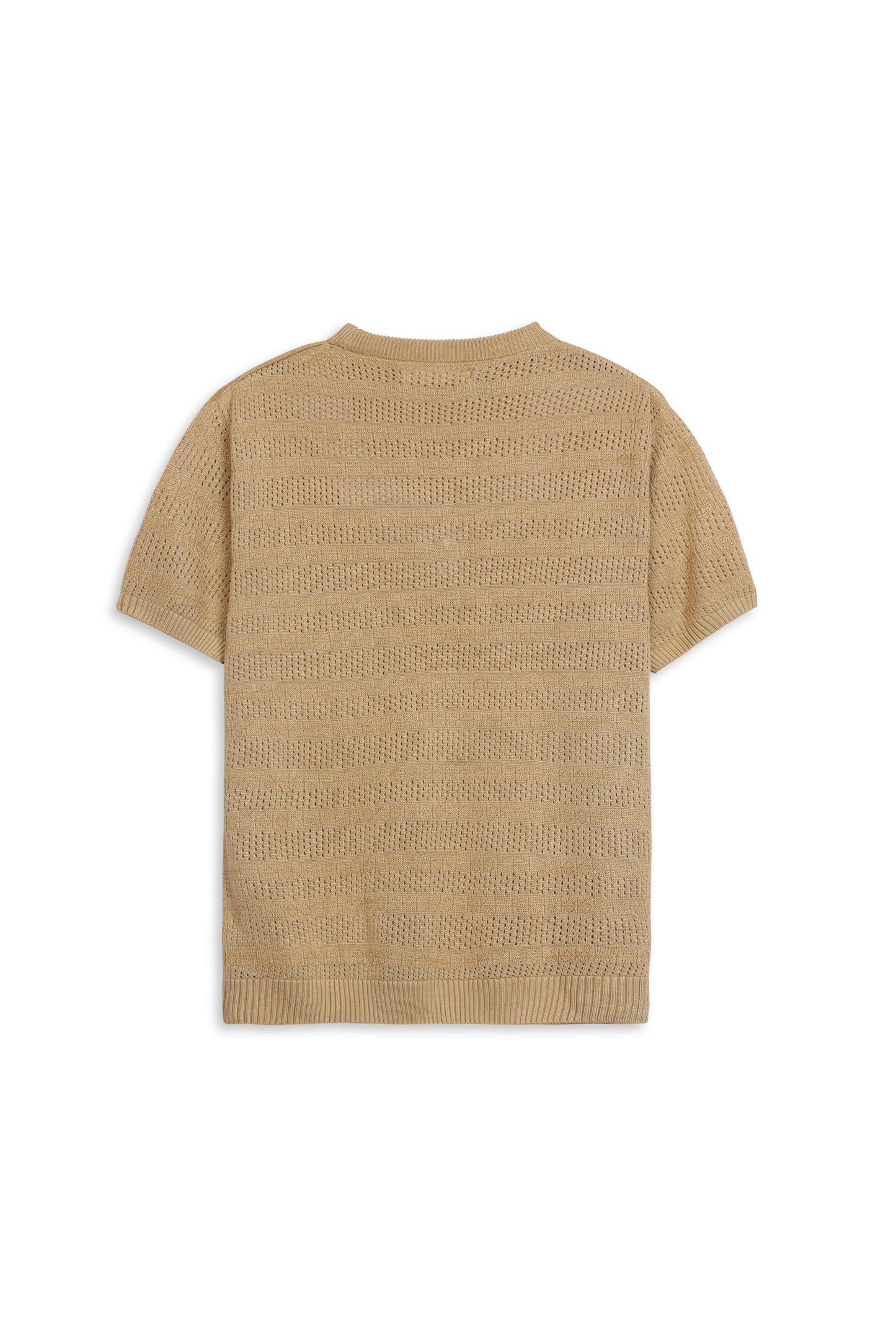 Sand Dune Textured Knit Tee