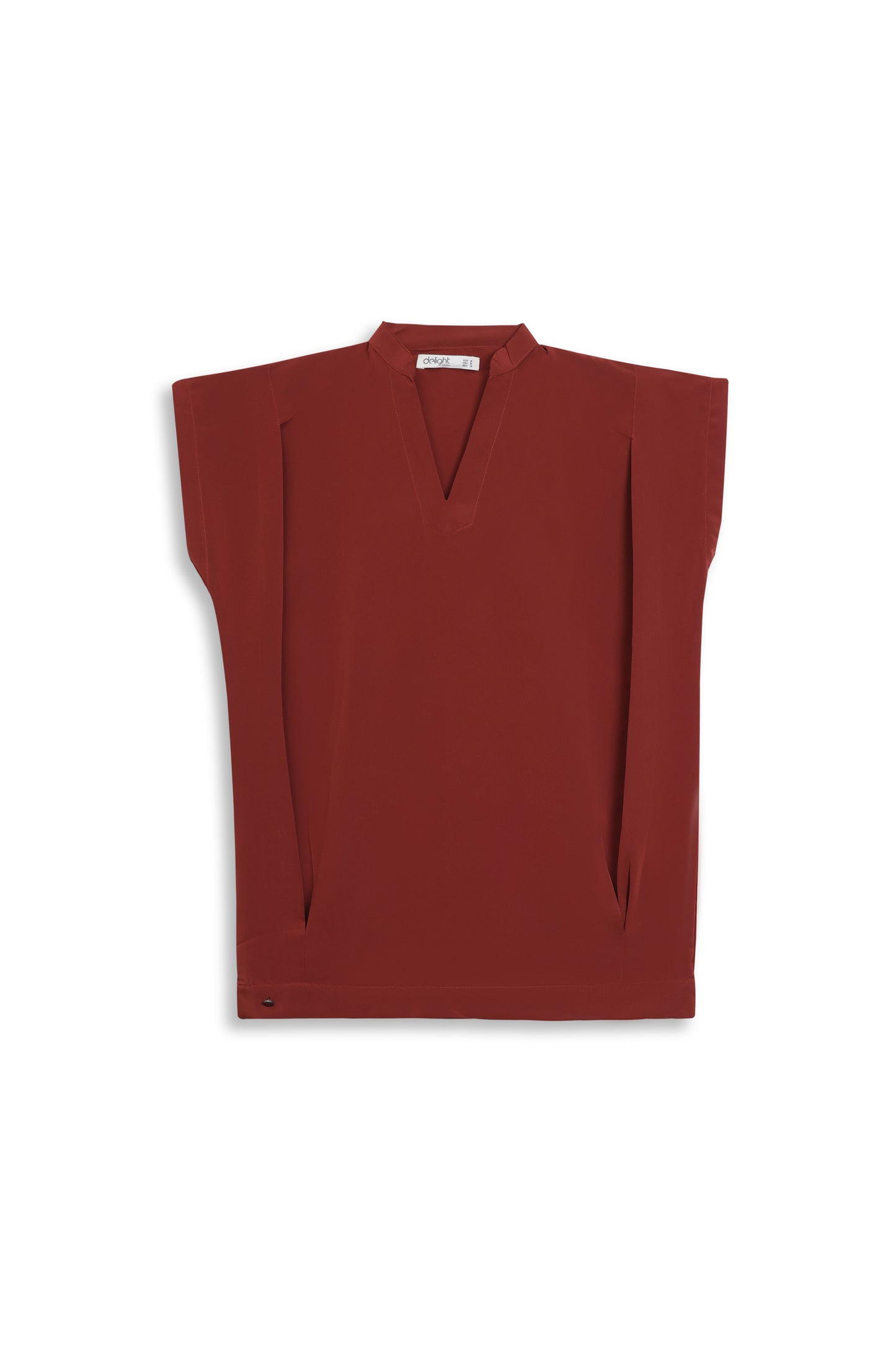 Modern Structured Sleeveless Top