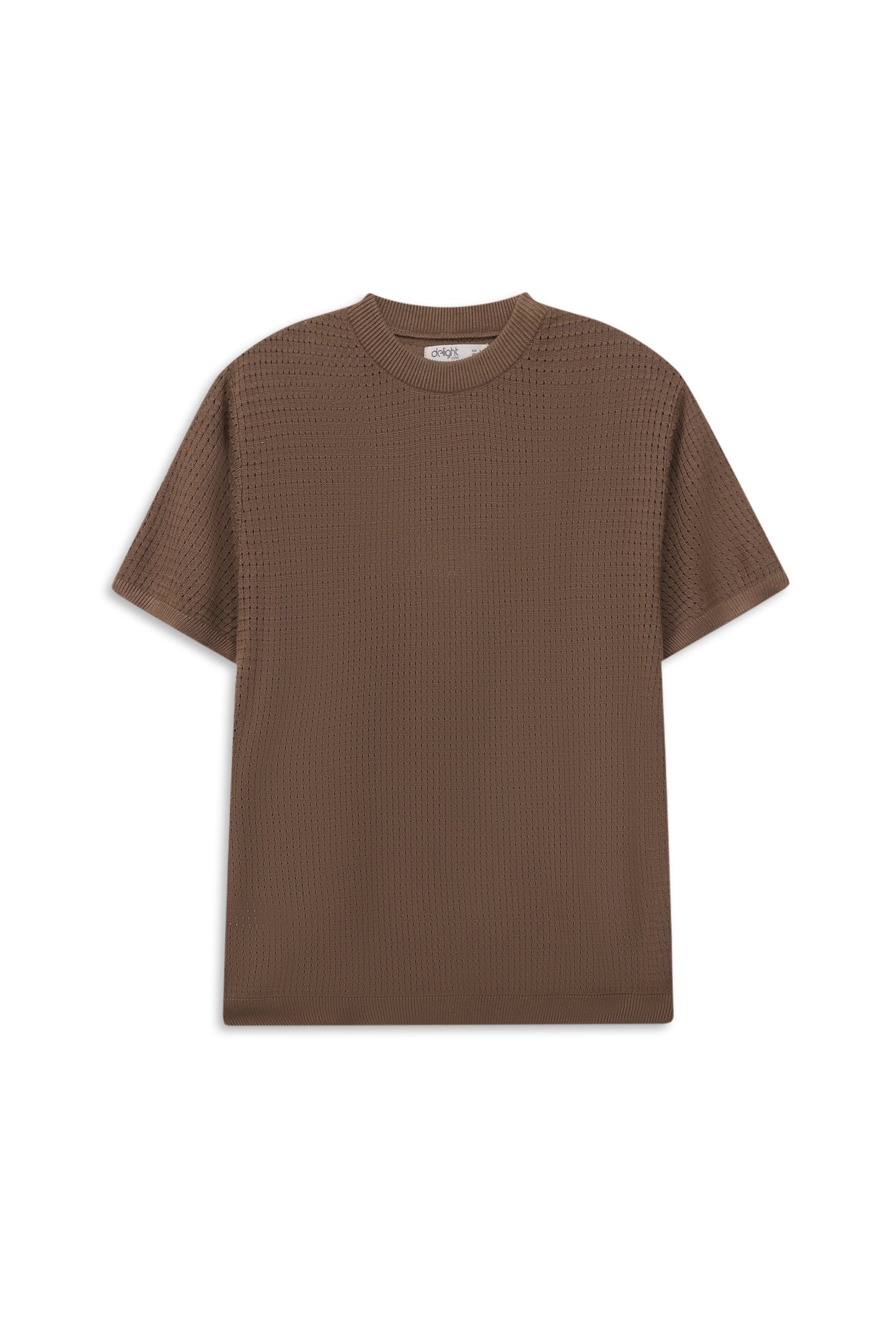 Men's Textured Knit T-Shirt