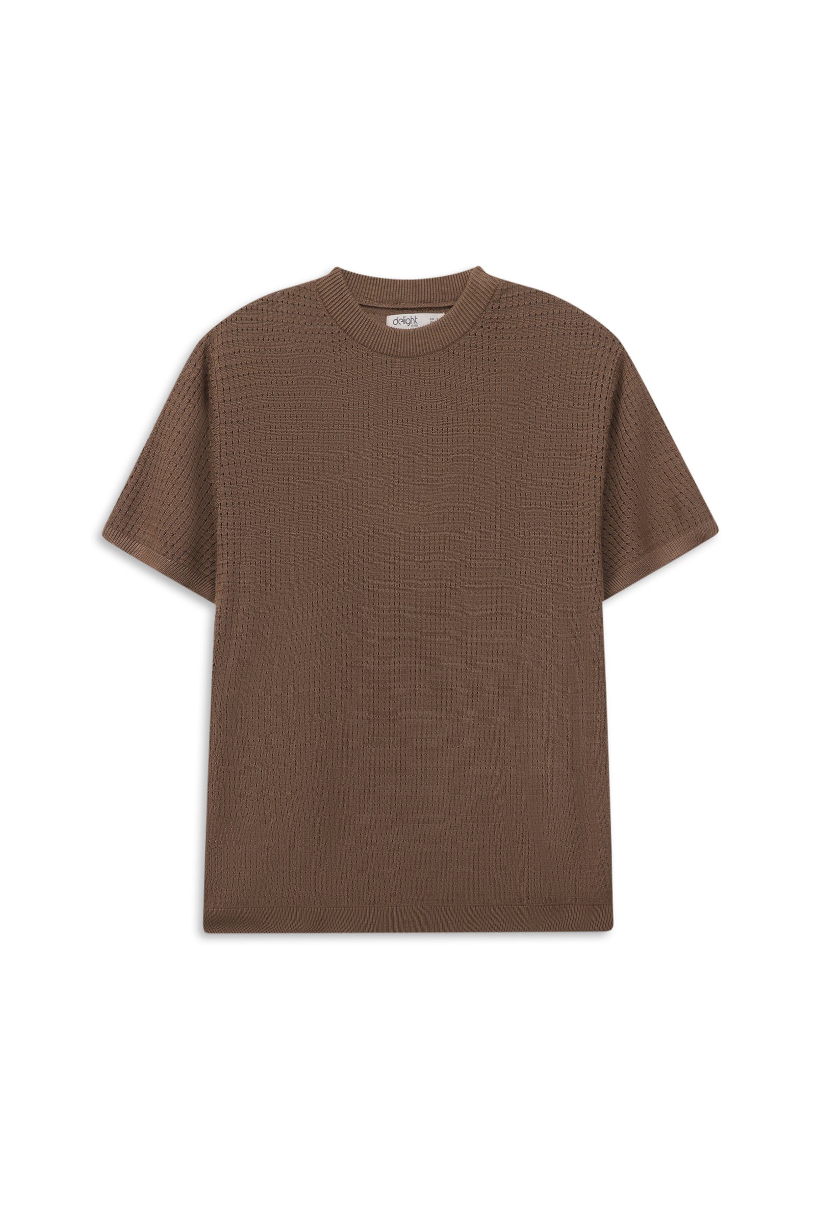 Men's Textured Knit T-Shirt