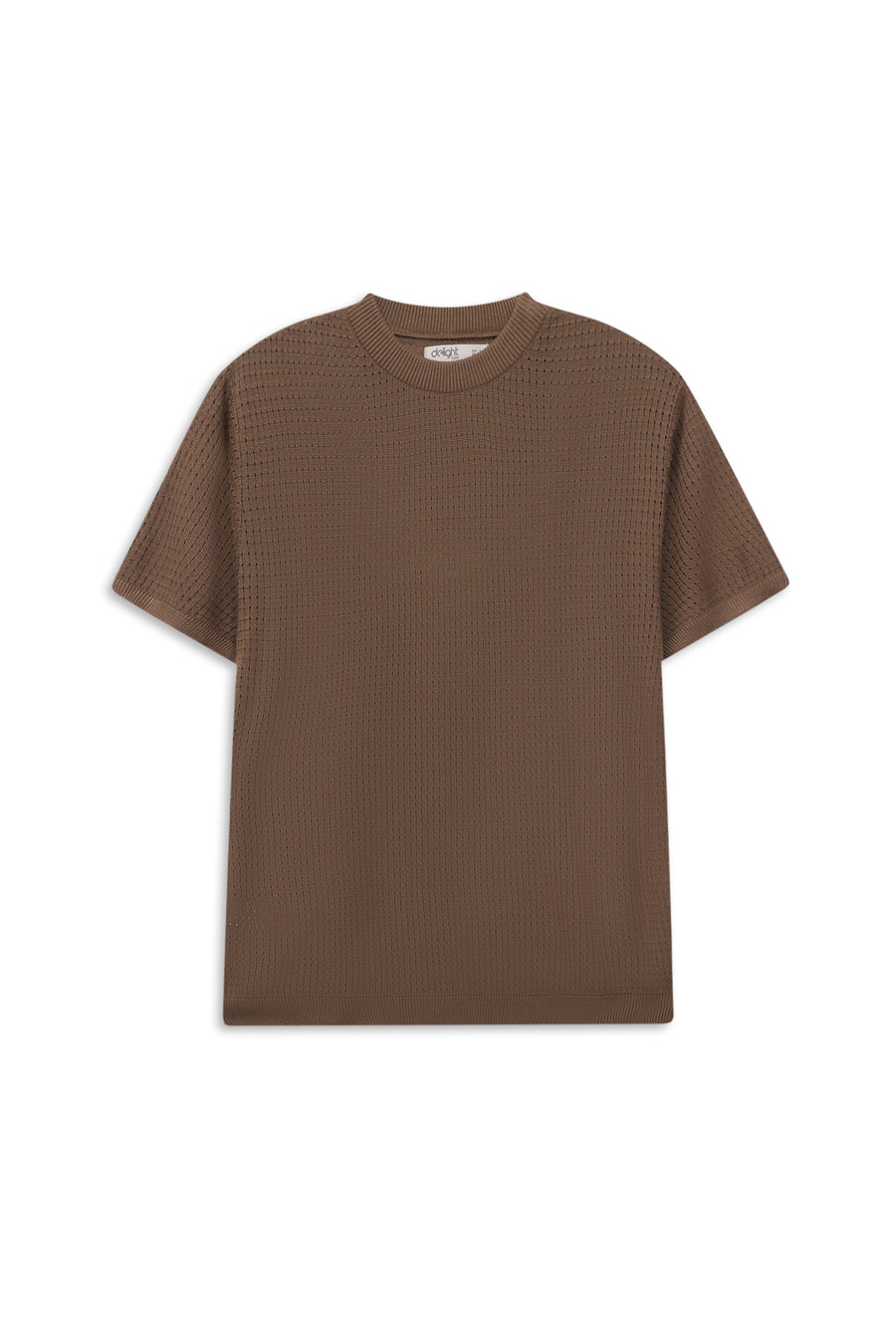 Men's Textured Knit T-Shirt