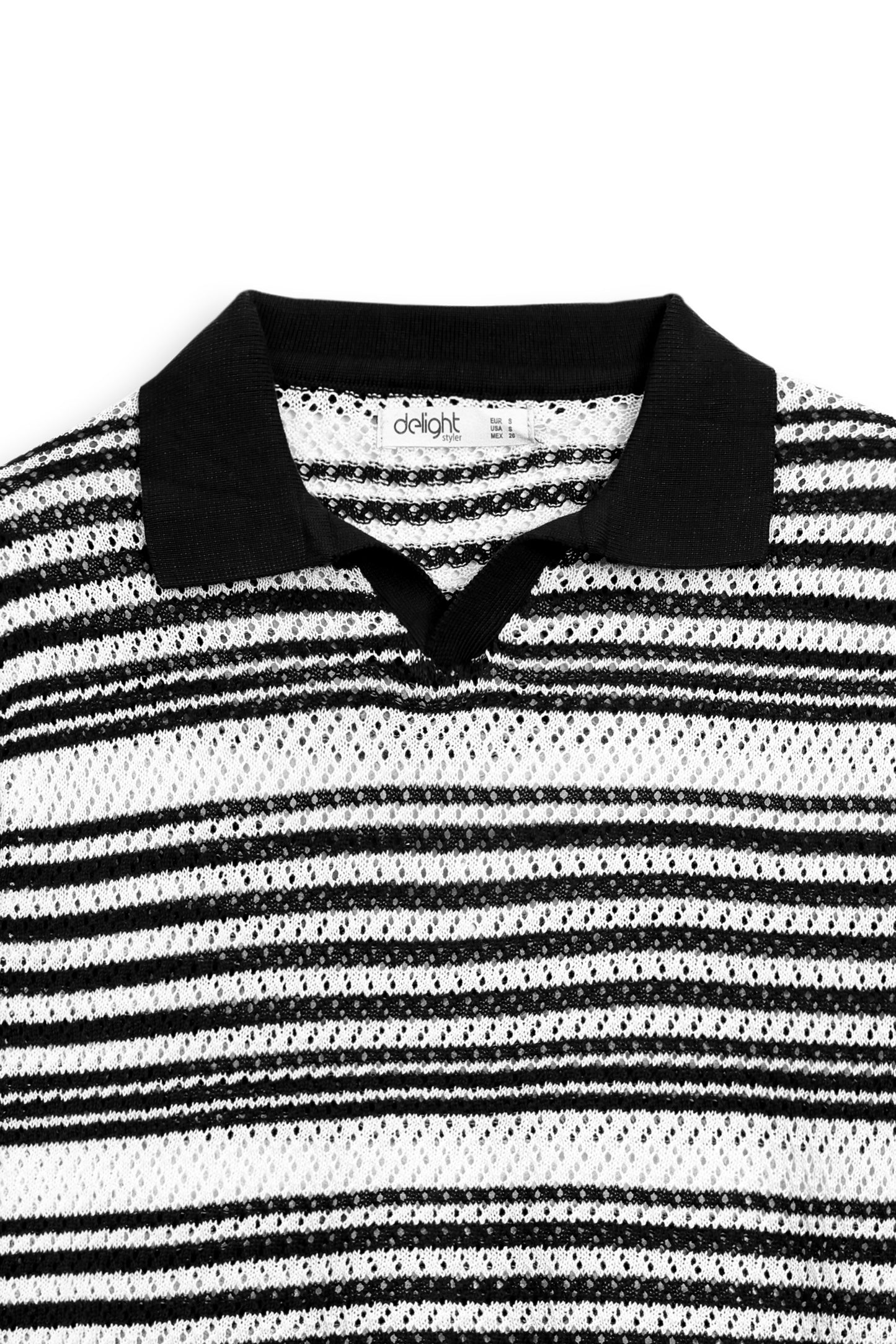OLD MONEY STRIPED KNIT POLO