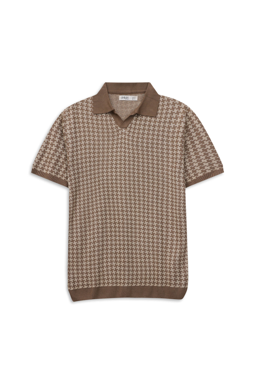 OLD MONEY TEXTURED JACQUARD POLO