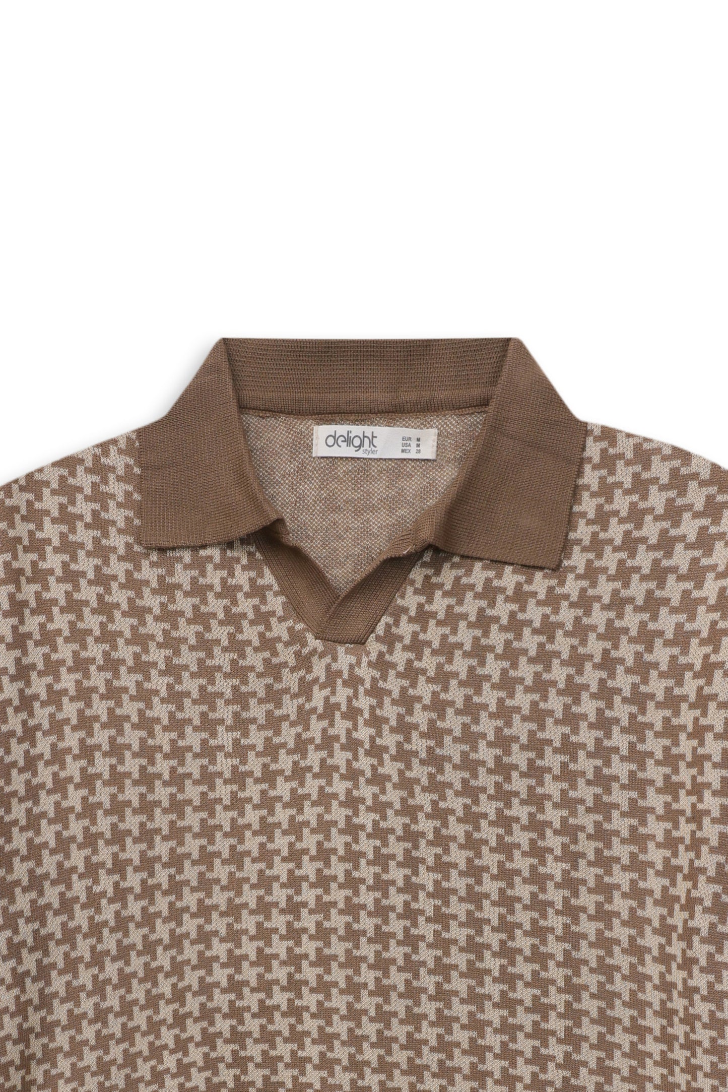 OLD MONEY TEXTURED JACQUARD POLO