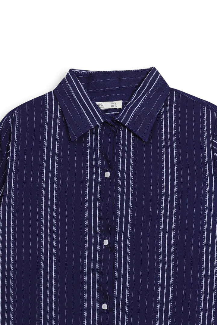 Royal Stripe Co-ord Set