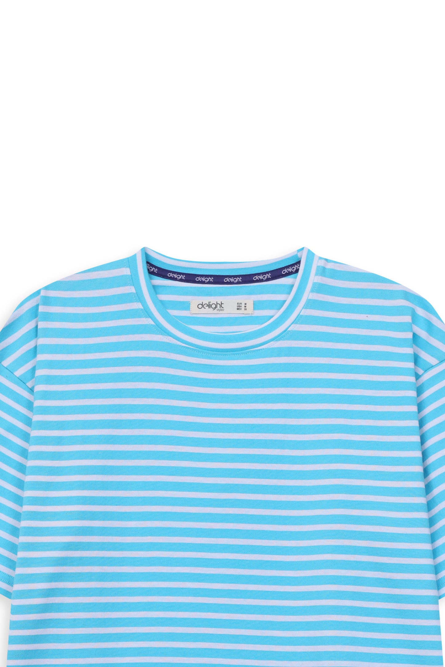 Striped High-Low T-Shirt