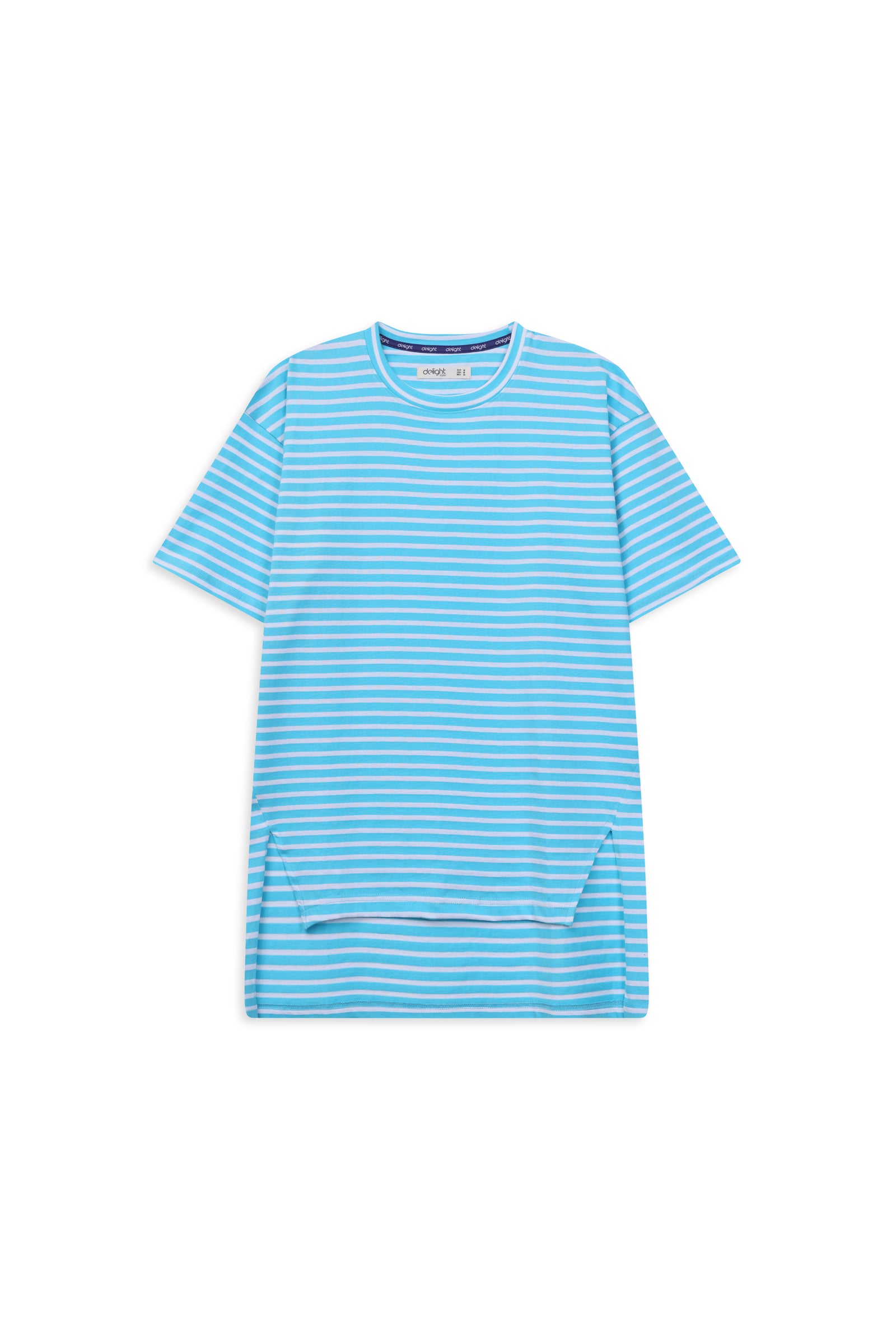 Striped High-Low T-Shirt