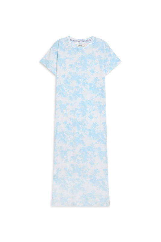 Cloud Wash Tie-Dye Maxi