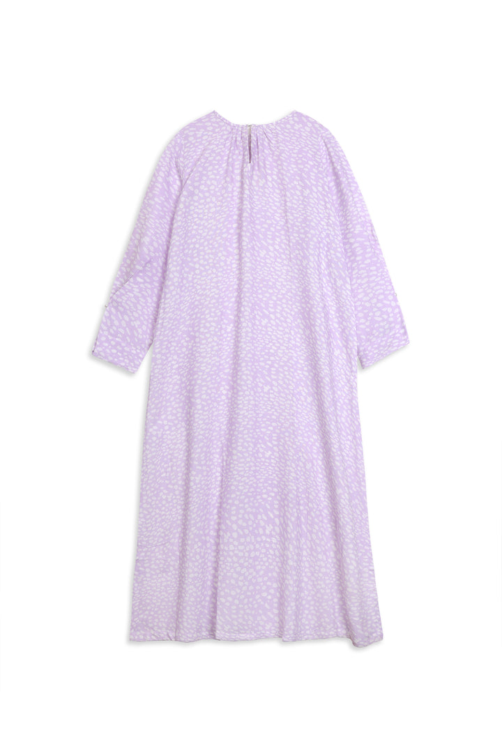 Lavender Mist Flare Maxi